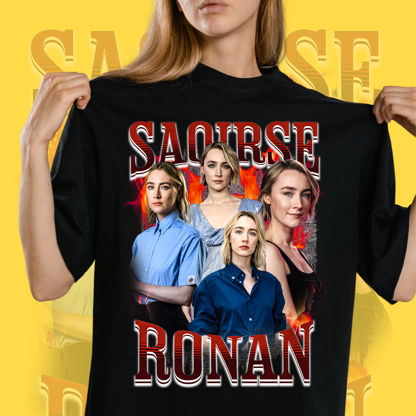 Saoirse Ronan Unisex T-Shirt - Fan T-Shirt Premium Collection