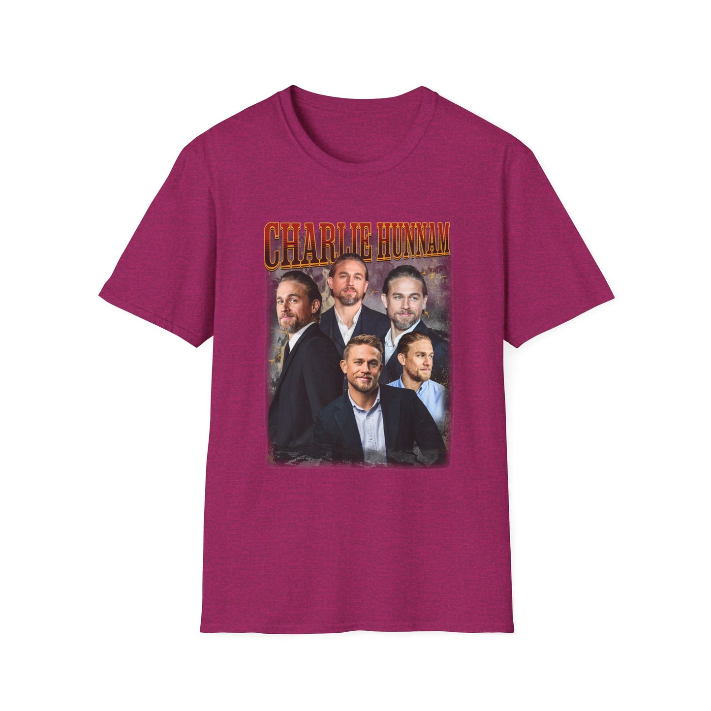 Charlie Hunnam Art T-Shirt - Fan T-Shirt Premium Collection