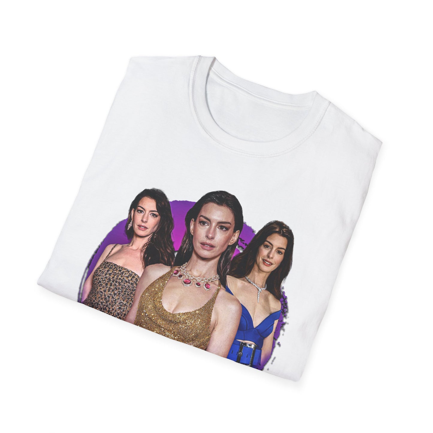 Anne Hathaway Unisex Fan Gift T-Shirt | Devil Wears Prada | Princess Diaries | Oscar Winner Character Art