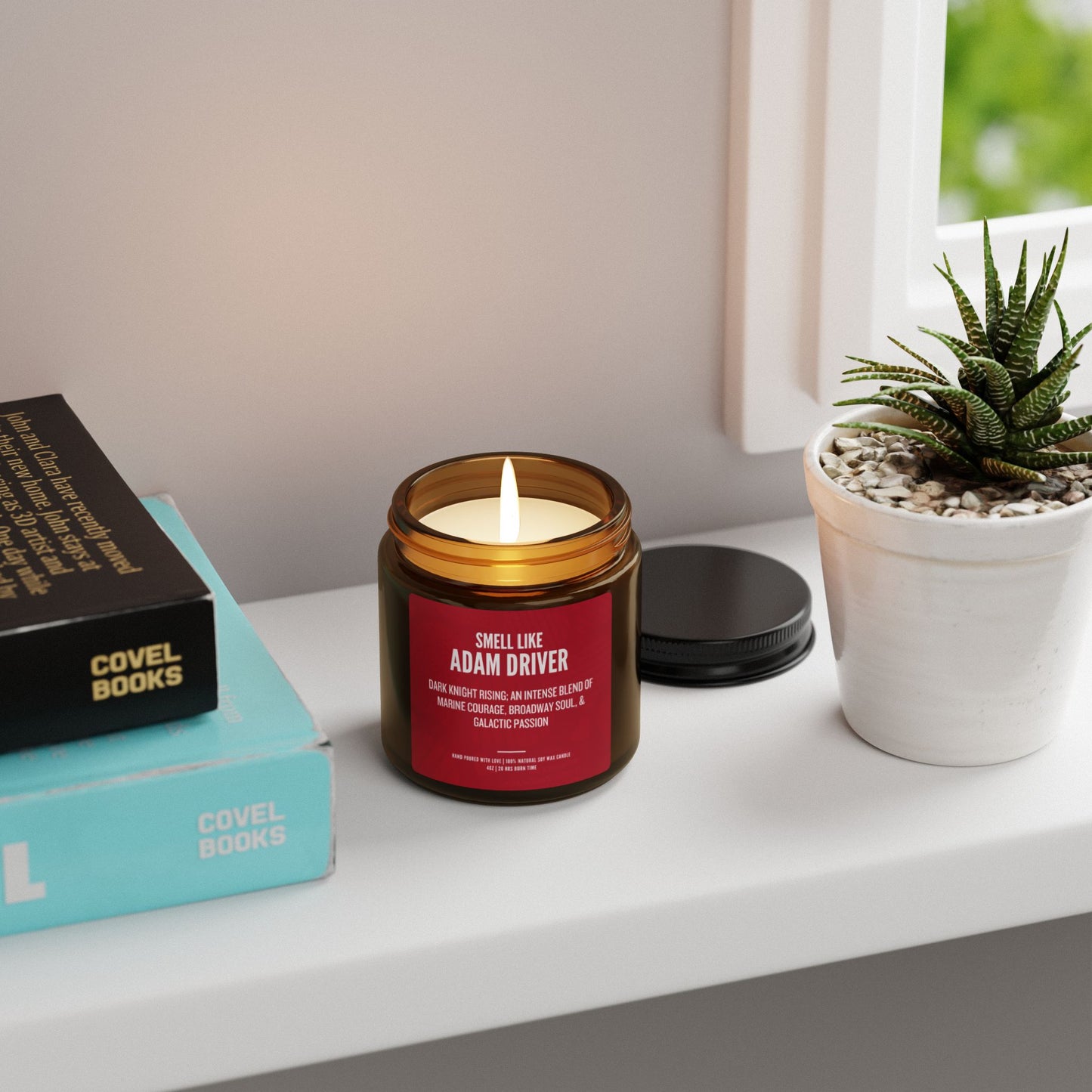 Adam Driver Scented Candle Gift | Luxury Soy Candle | Fan Gift