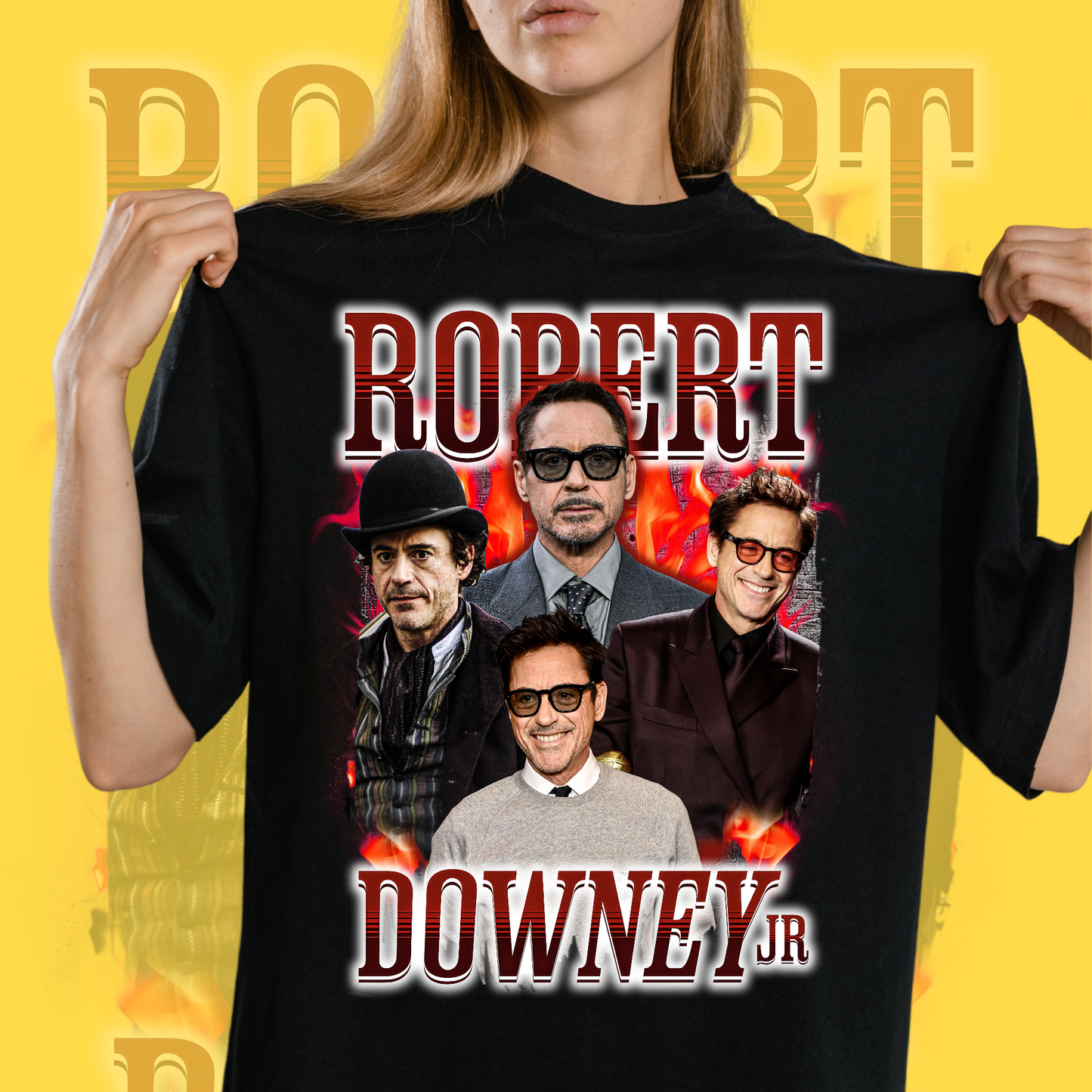 Robert Downey Jr. Unisex T-Shirt - Fan T-Shirt Premium Collection