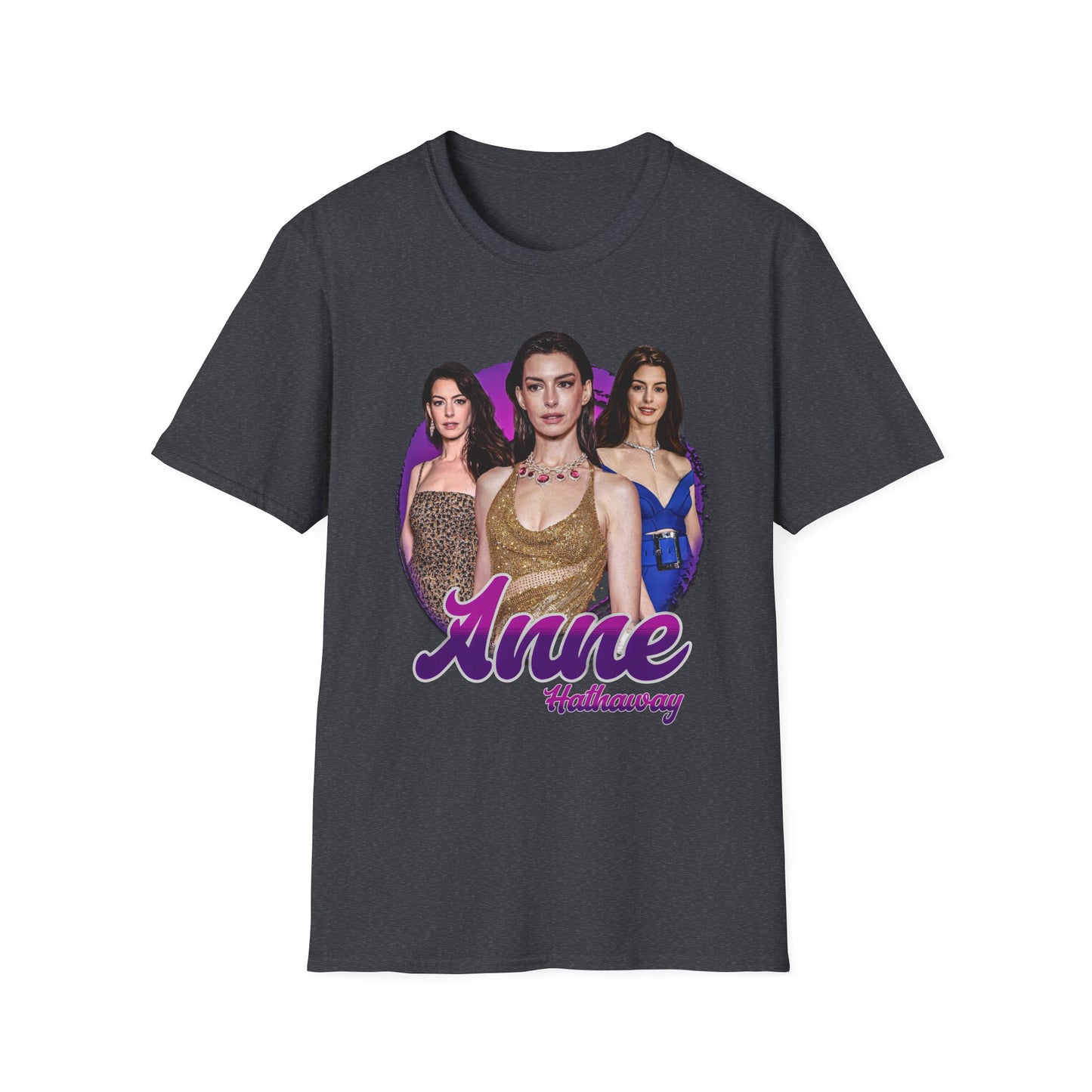 Anne Hathaway Unisex Fan Gift T-Shirt | Devil Wears Prada | Princess Diaries | Oscar Winner Character Art