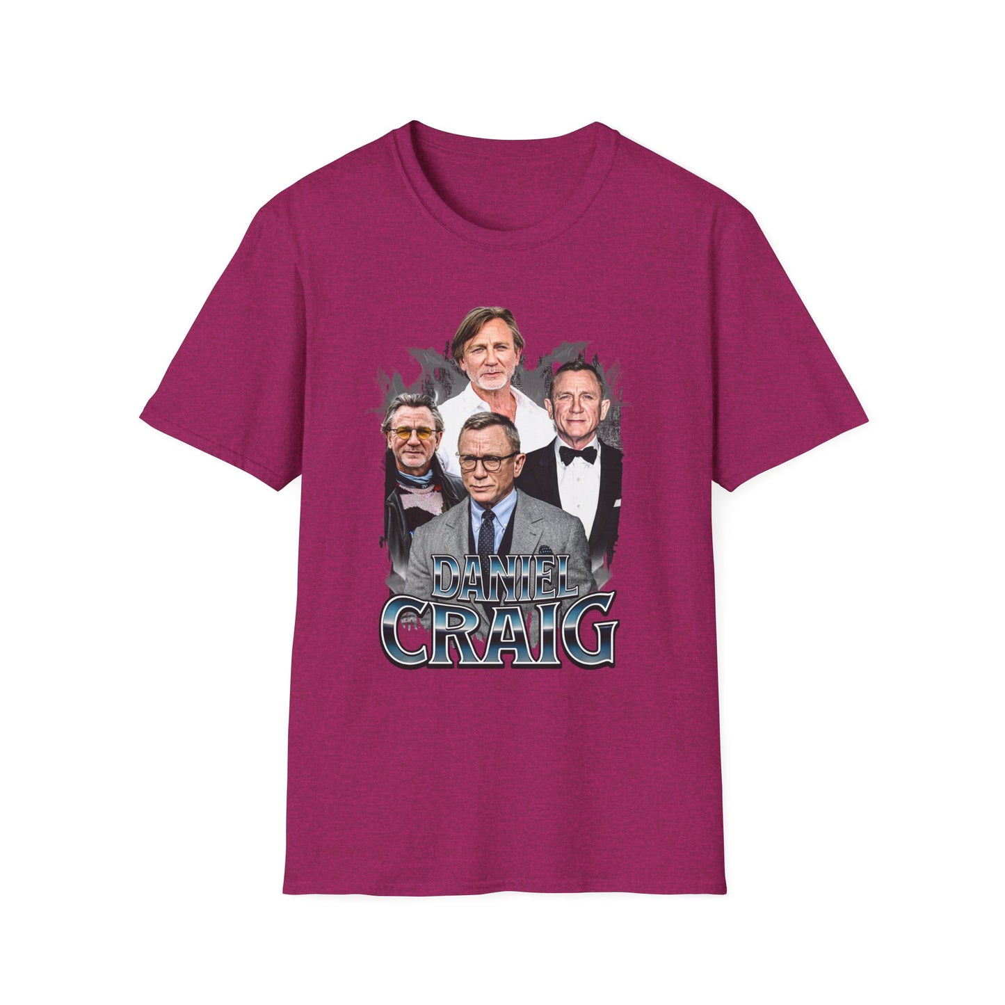 Daniel Craig Unisex T-Shirt | Premium Bond-Inspired Graphic Tee | Perfect Gift for 007 & Cinema Fans