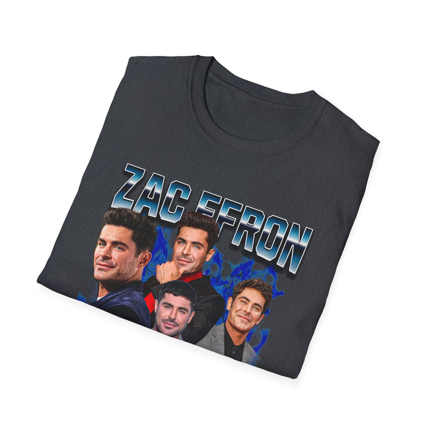 Zac Efron Unisex T-Shirt Fan Gift | Hollywood Star Character Art | Fan Gift