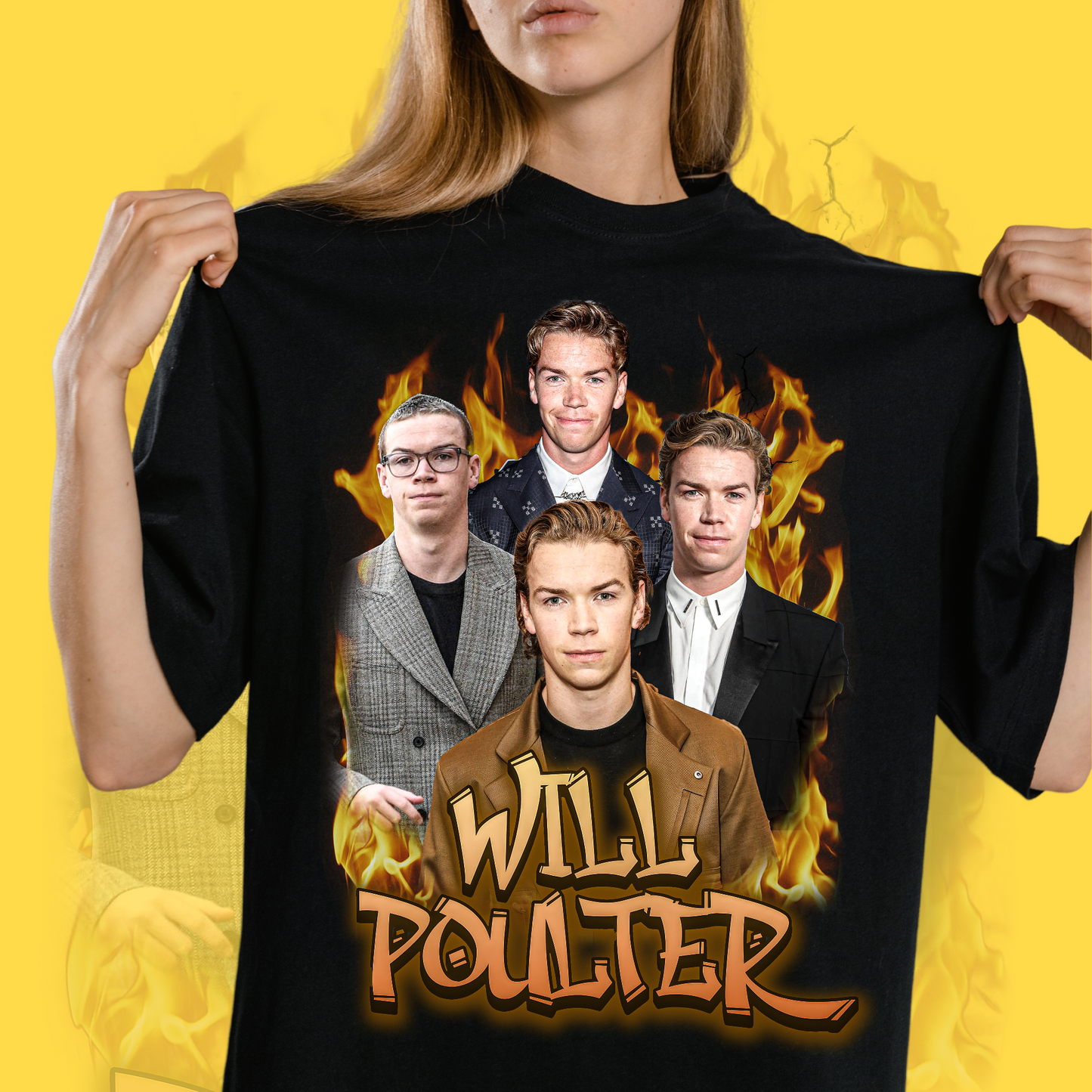 Will Poulter (William Jack Poulter) Unisex T-Shirt - Fan T-Shirt Premium Collection