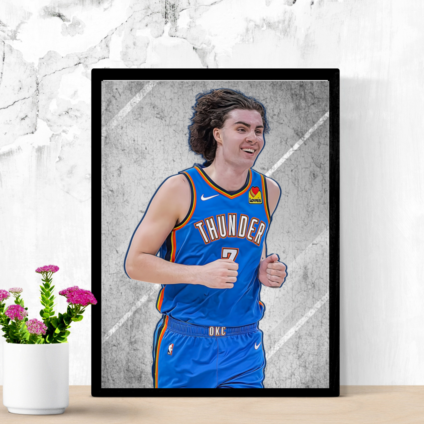 Josh Giddey Matte Paper Poster, Frames & Hanger