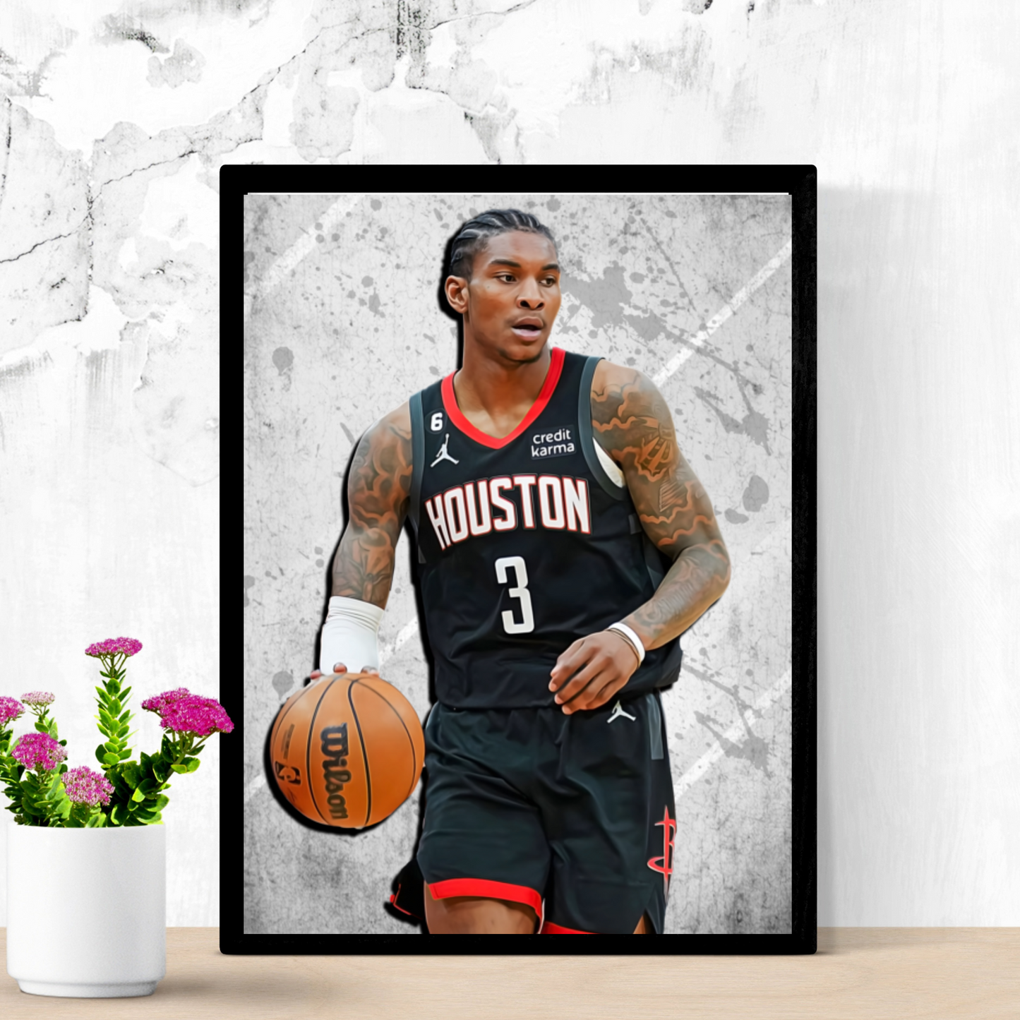 Kevin Porter Jr. Matte Paper Poster, Frames & Hanger, NBA Fan Gift