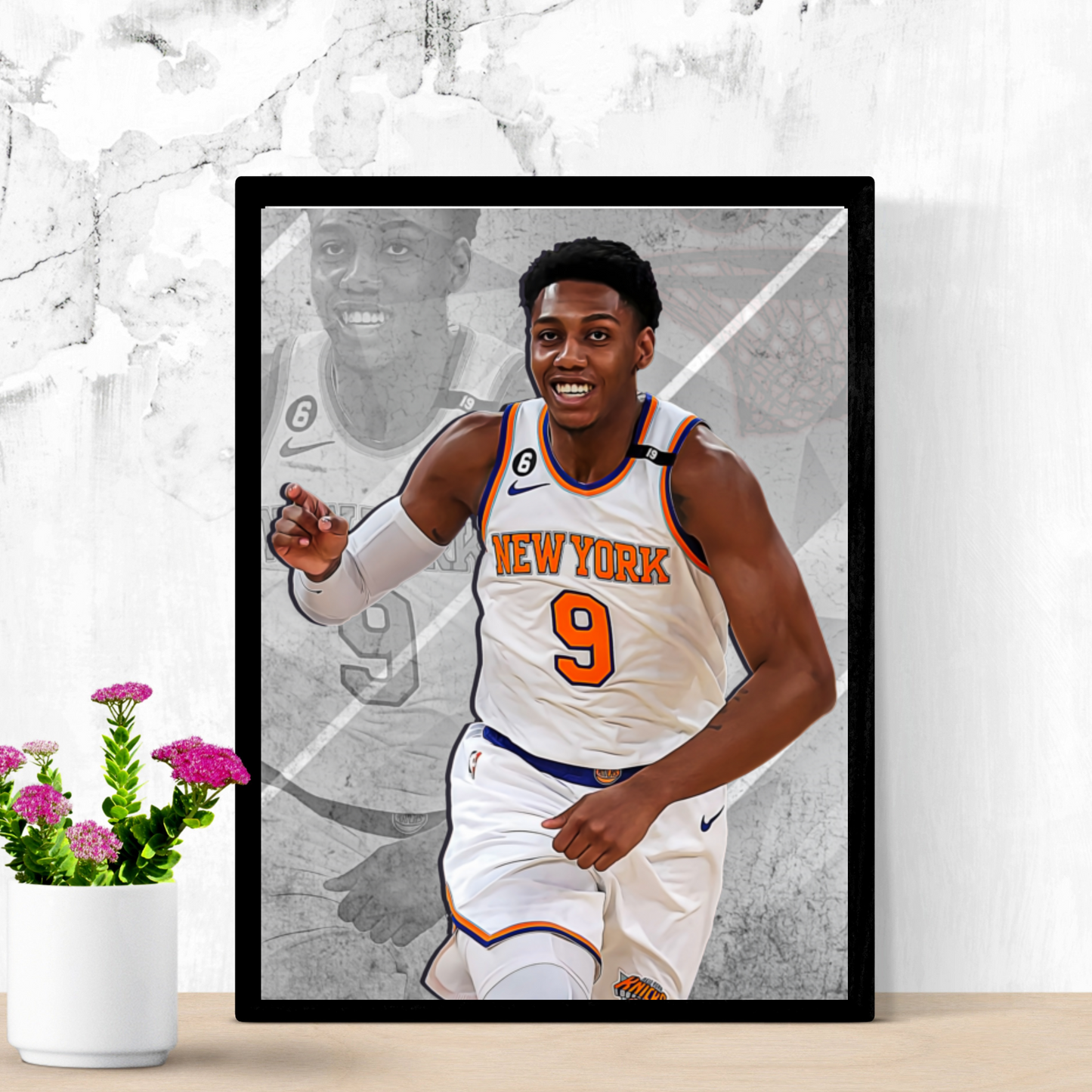 RJ Barrett Matte Paper Poster, Frames & Hanger