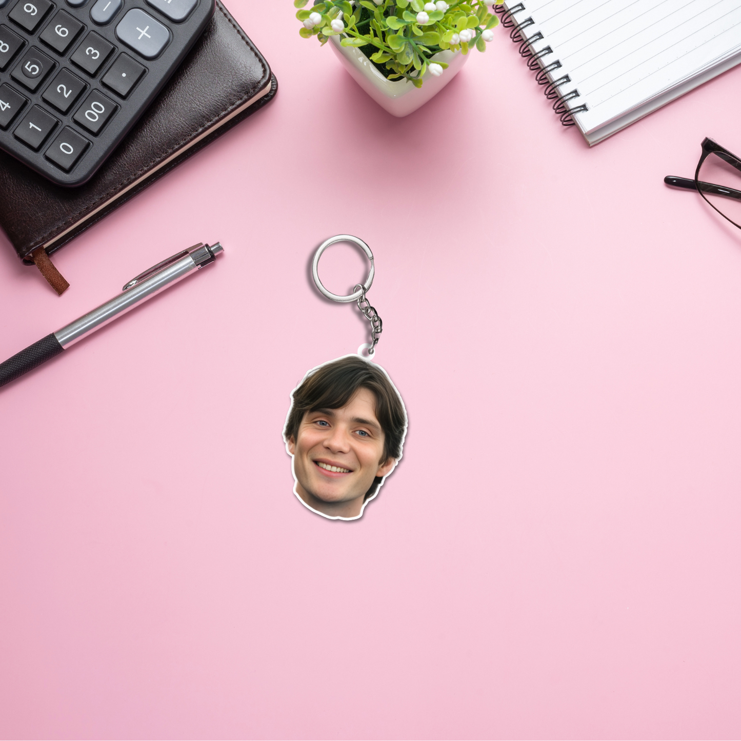 Cillian Murphy 2 Layer Acrylic Keychain | Fan Gift