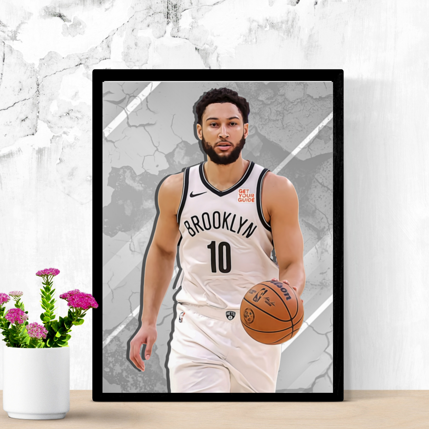 Ben Simmons Premium Matte Paper Poster, Frames & Hanger (Copy)
