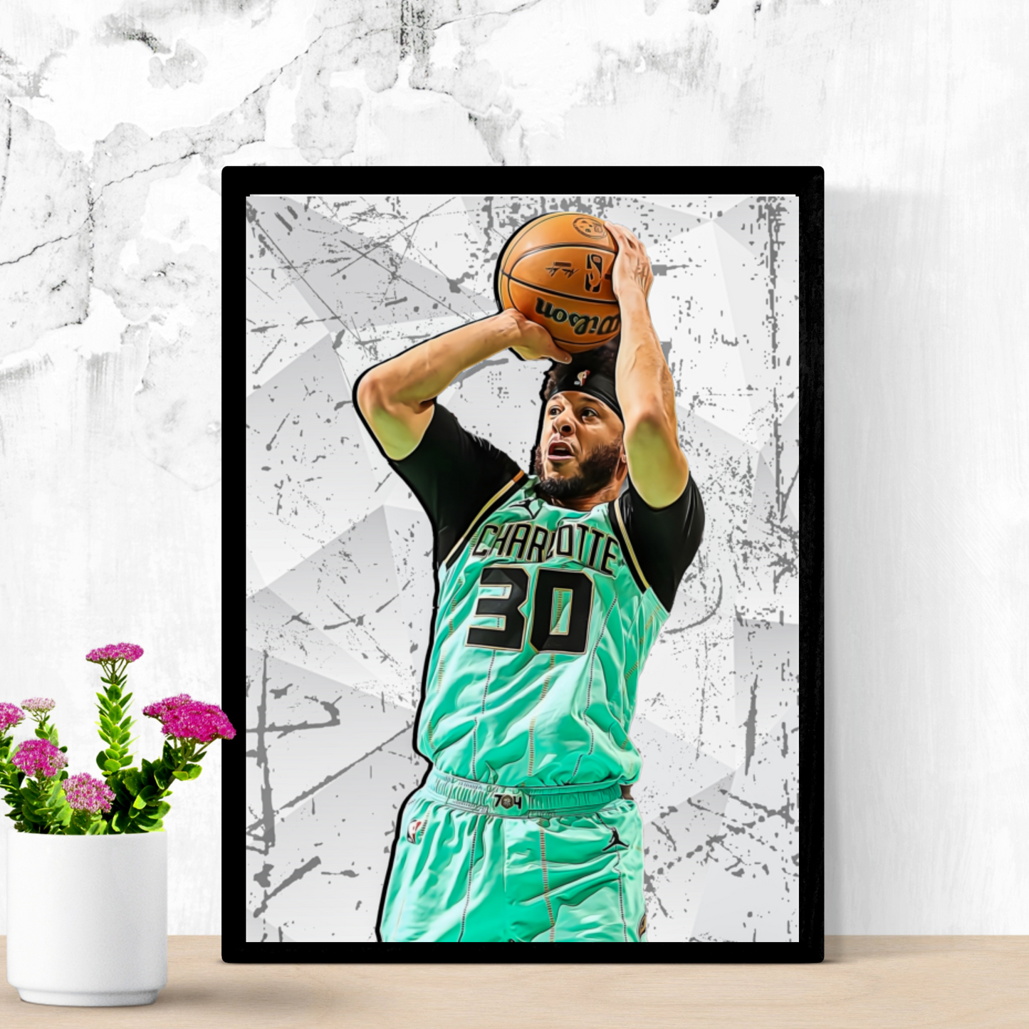 Seth Curry Matte Paper Poster, Frames & Hanger
