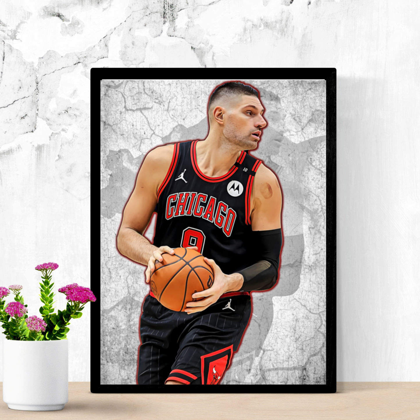 Nikola Vučević Matte Paper Poster, Frames & Hanger