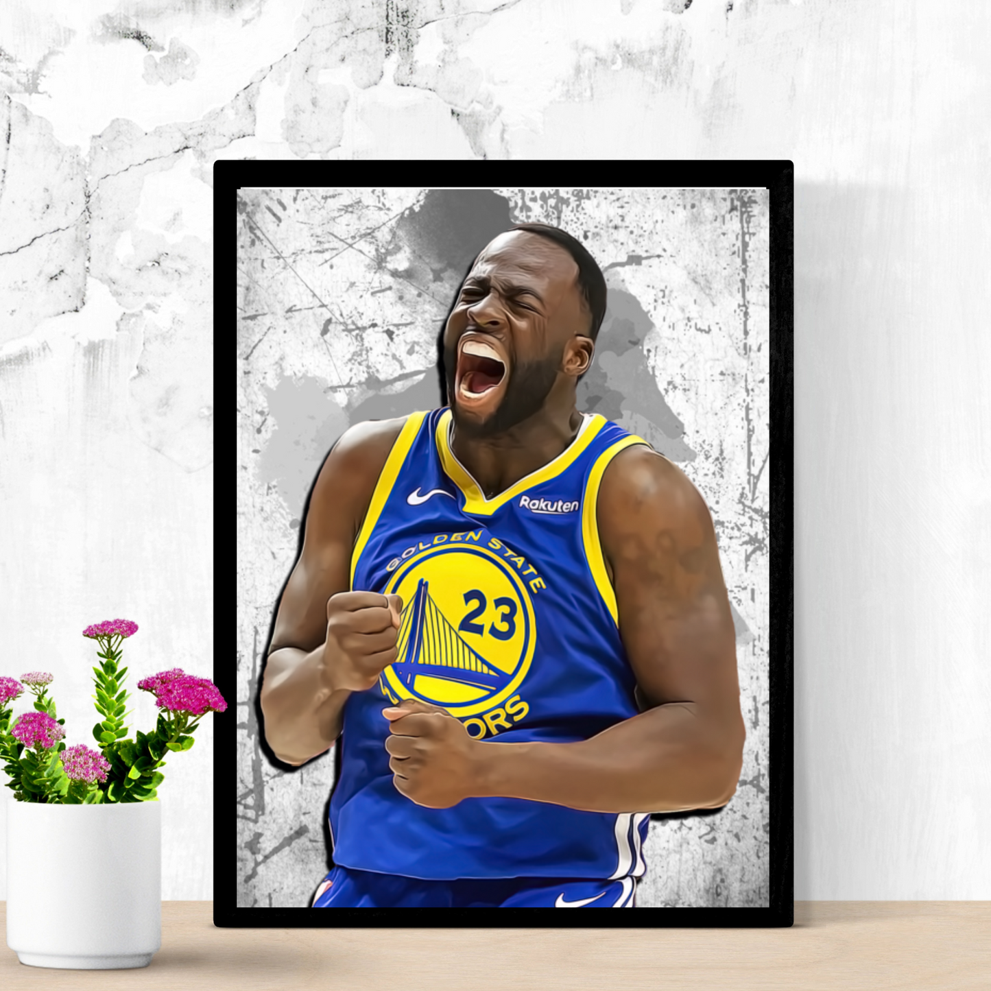 Draymond Green Matte Paper Poster, Frames & Hanger, NBA Fan Gift