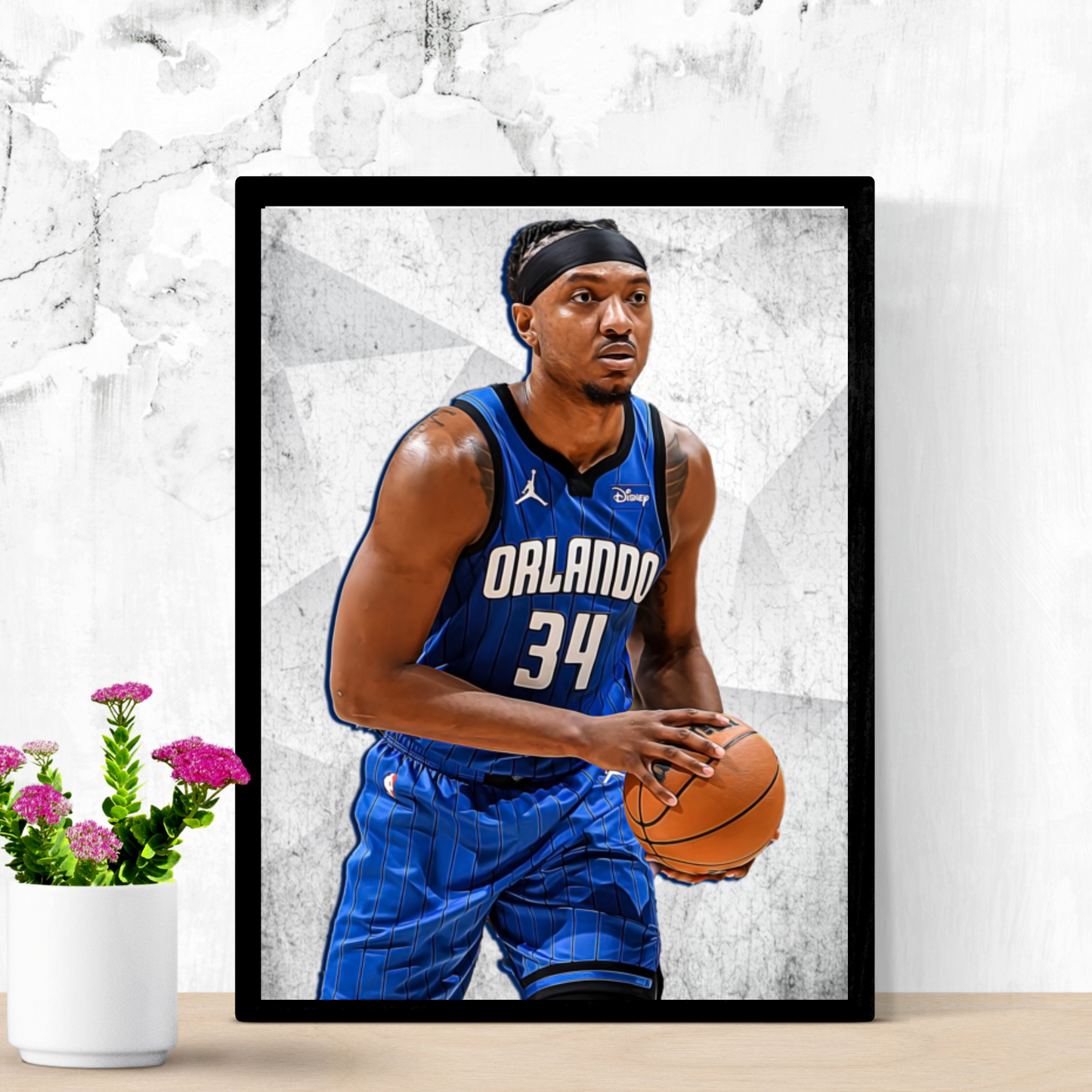 Wendell Carter Jr. Matte Paper Poster, Frames & Hanger