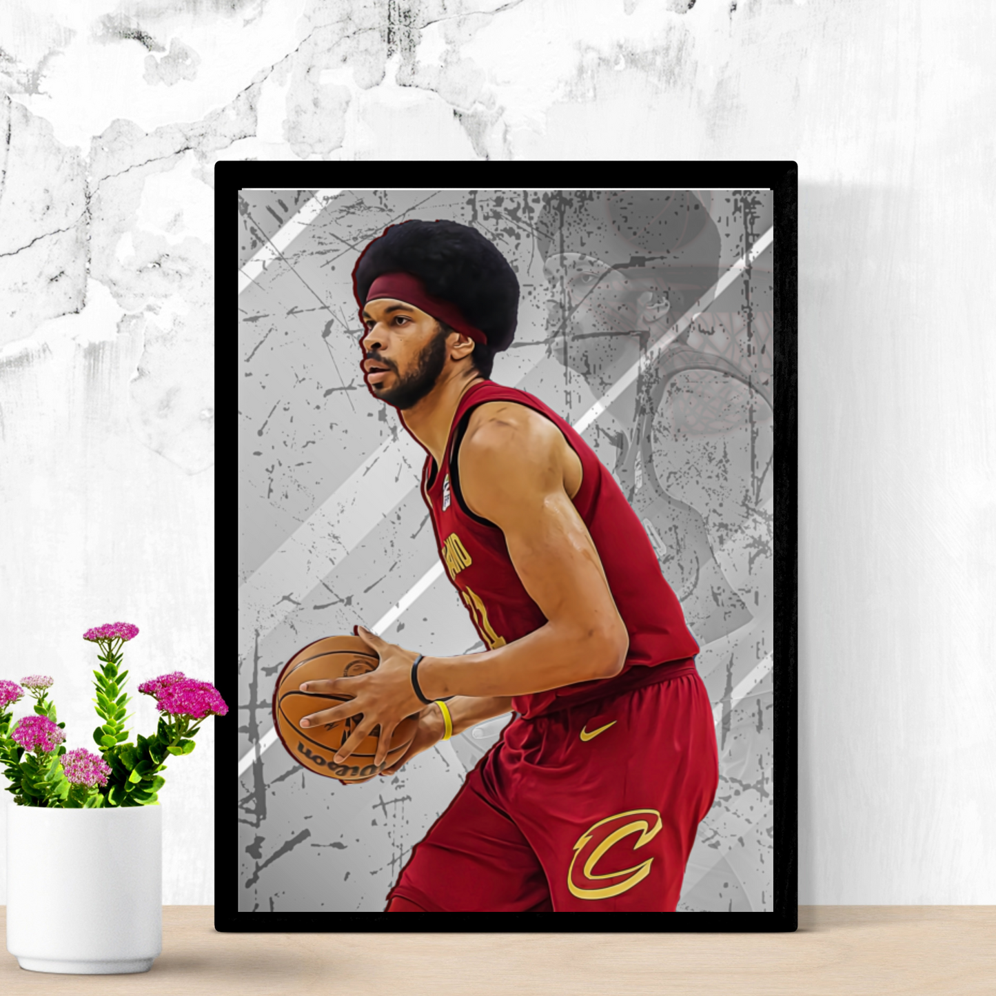 Jarrett Allen Premium Matte Paper Poster, Frames & Hanger