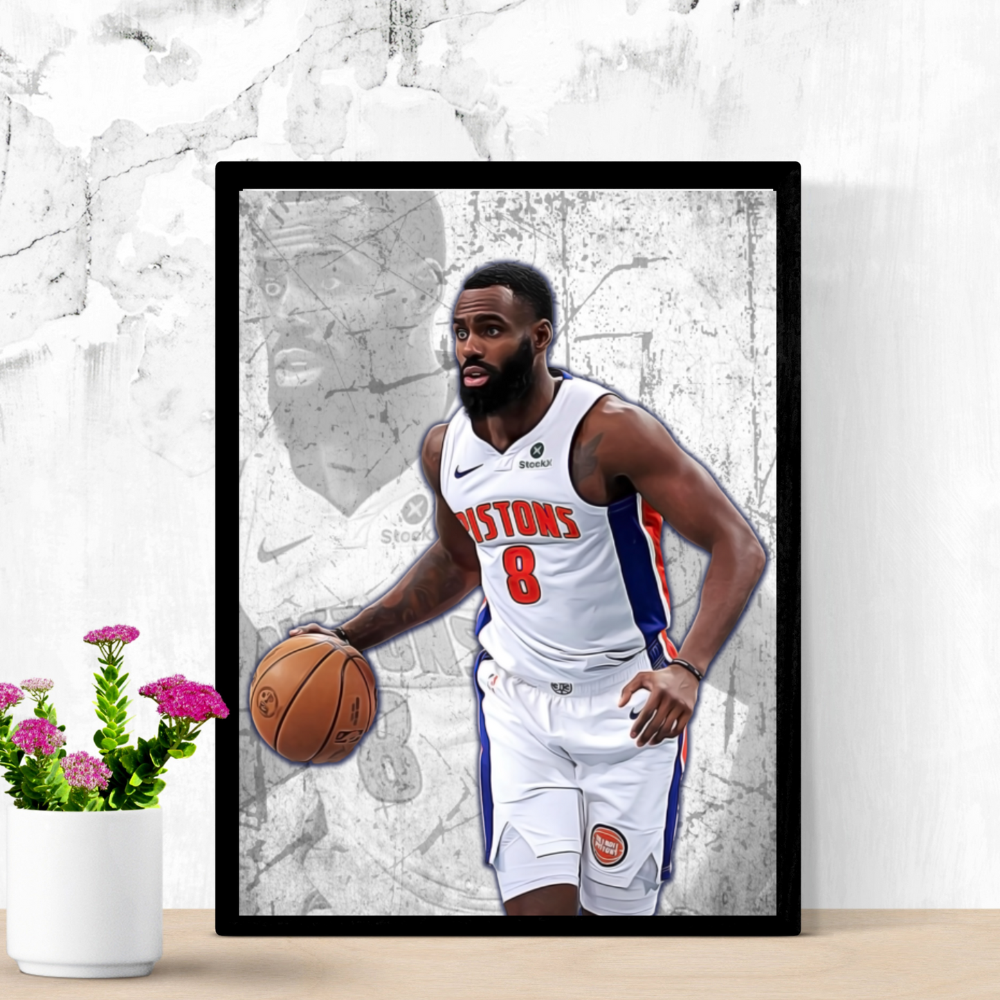 Tim Hardaway Jr. Matte Paper Poster, Frames & Hanger