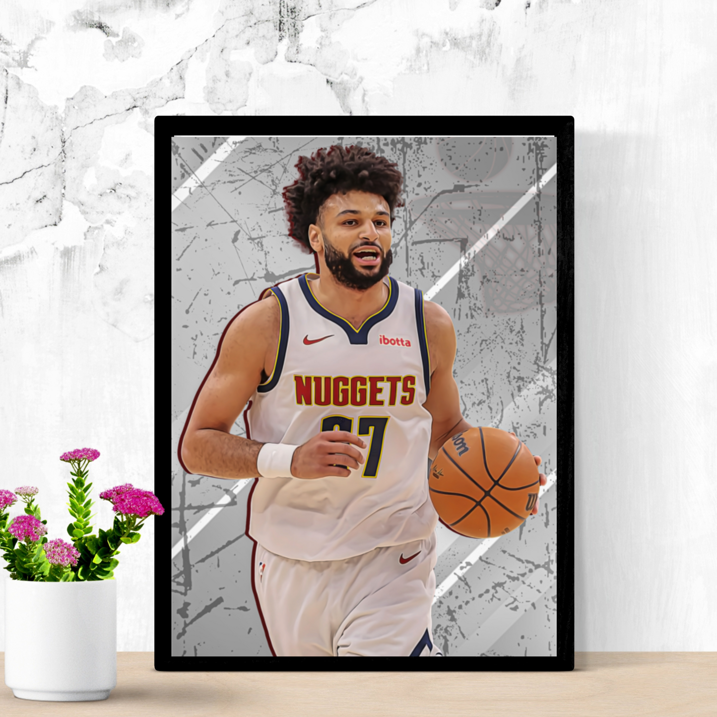 Jamal Murray Premium Matte Paper Poster, Frames & Hanger