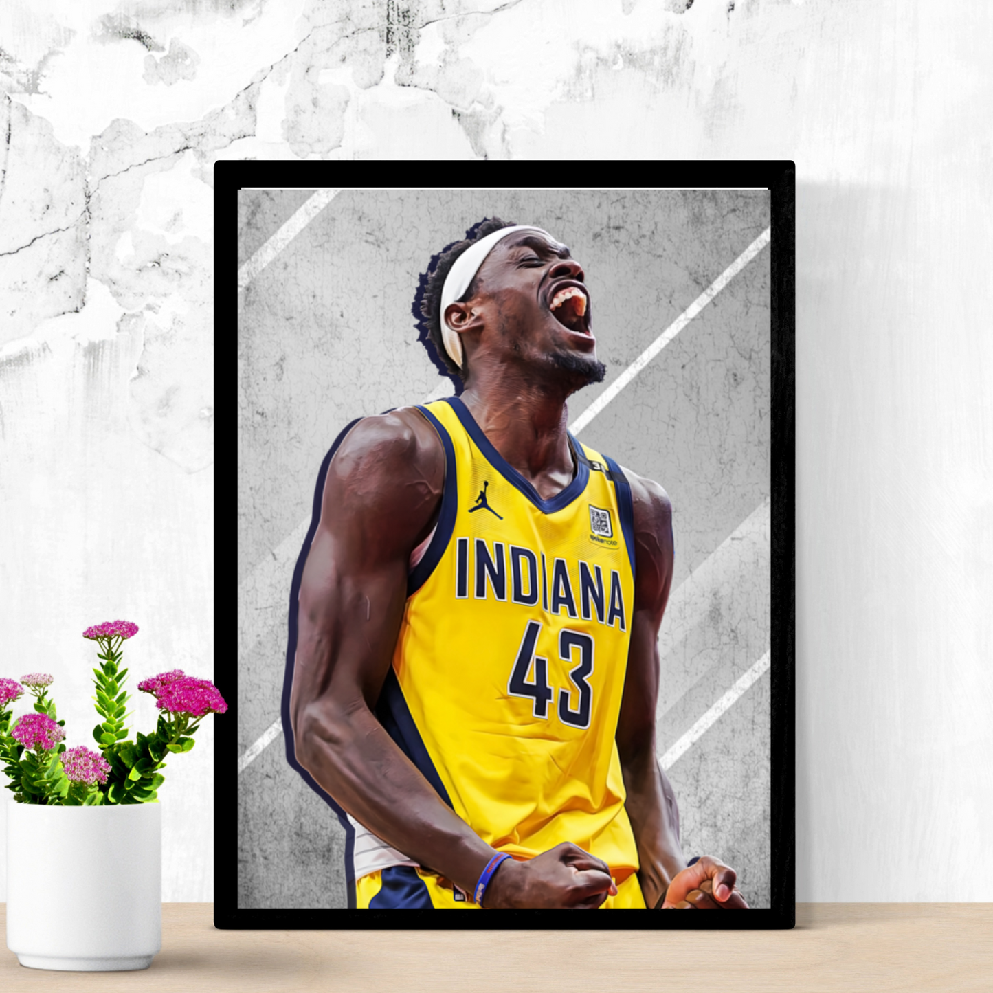 Pascal Siakam Matte Paper Poster, Frames & Hanger
