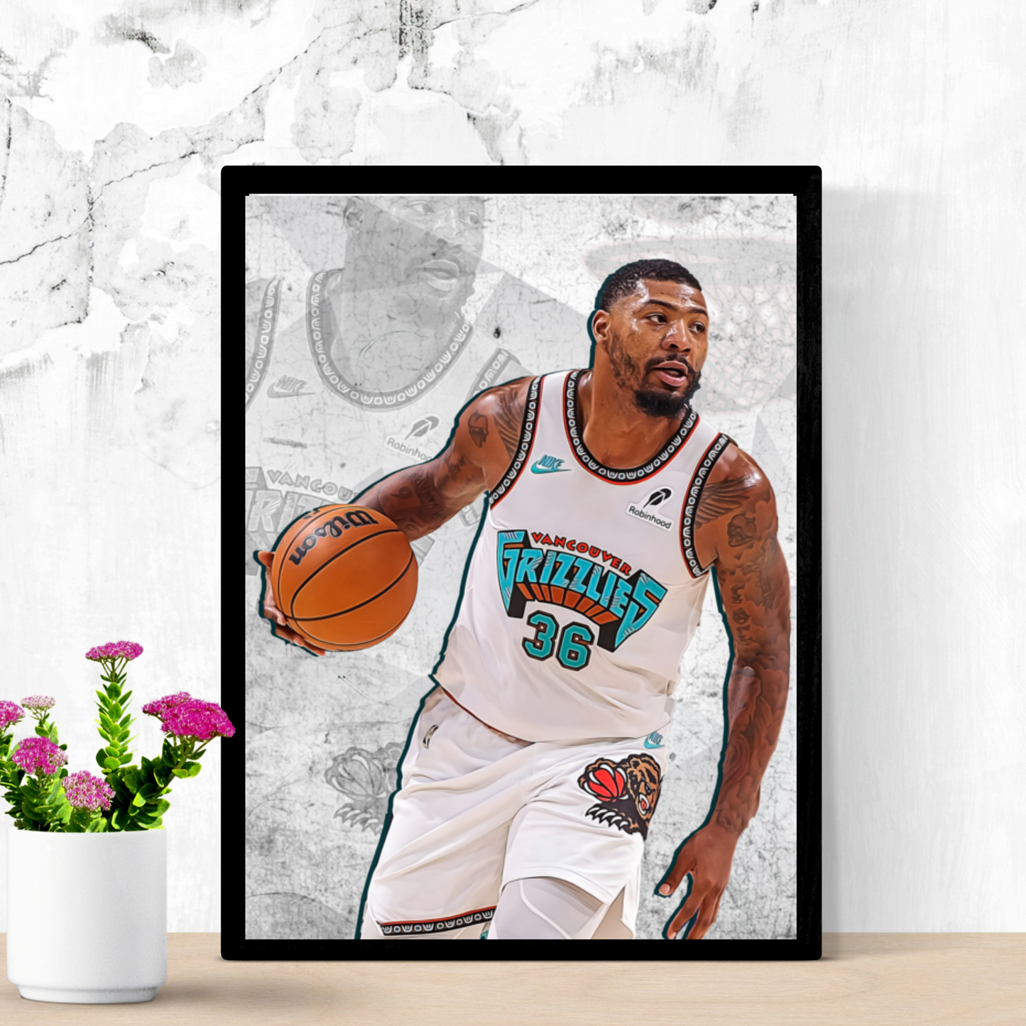 Marcus Smart Matte Paper Poster, Frames & Hanger
