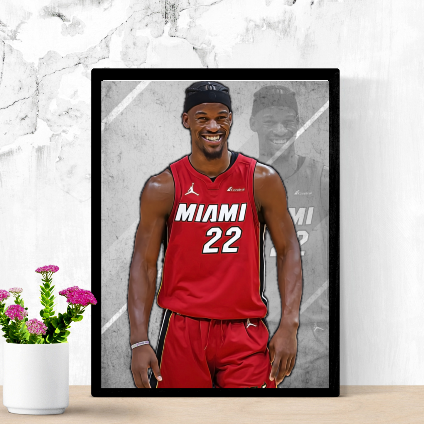 Jimmy Butler Matte Paper Poster, Frames & Hanger, NBA Fan Gift