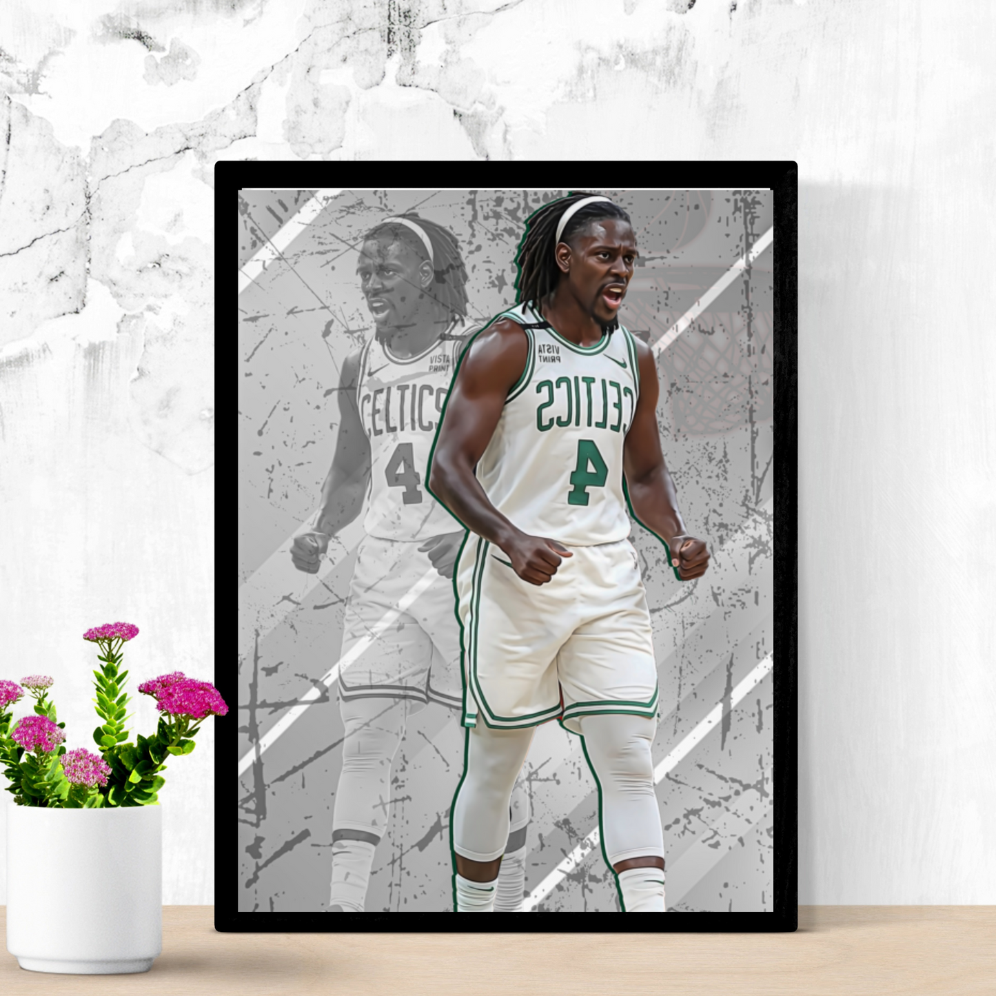 Jrue Holiday Premium Matte Paper Poster, Frames & Hanger