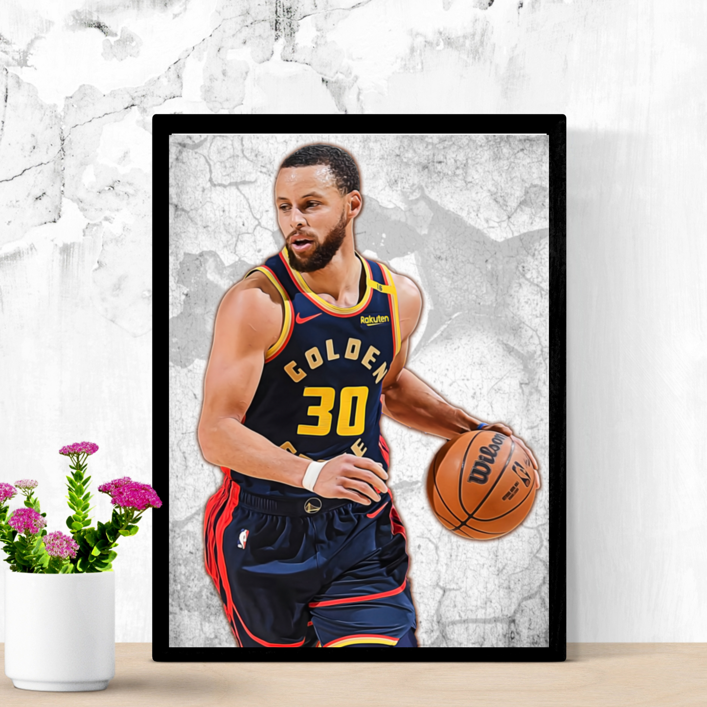 Stephen Curry Matte Paper Poster, Frames & Hanger