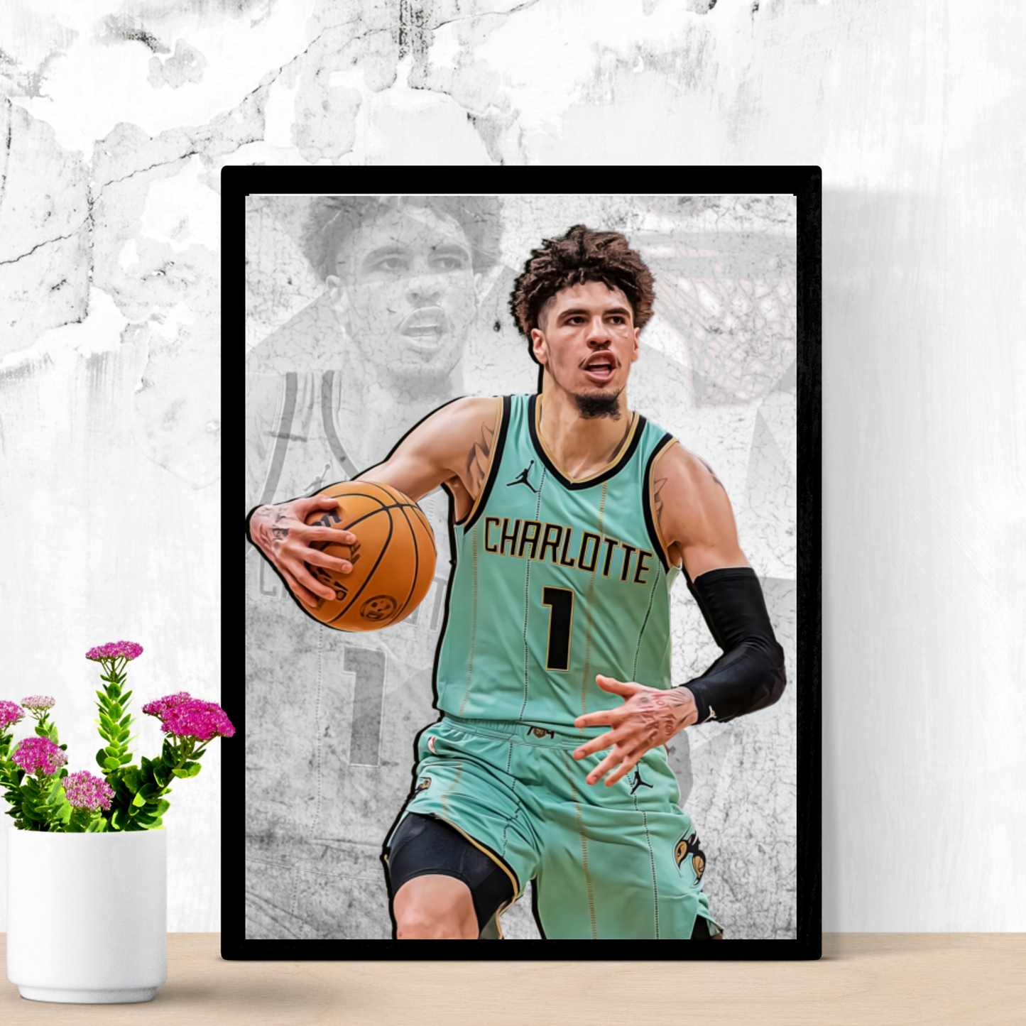 LaMelo Ball Matte Paper Poster, Frames & Hanger