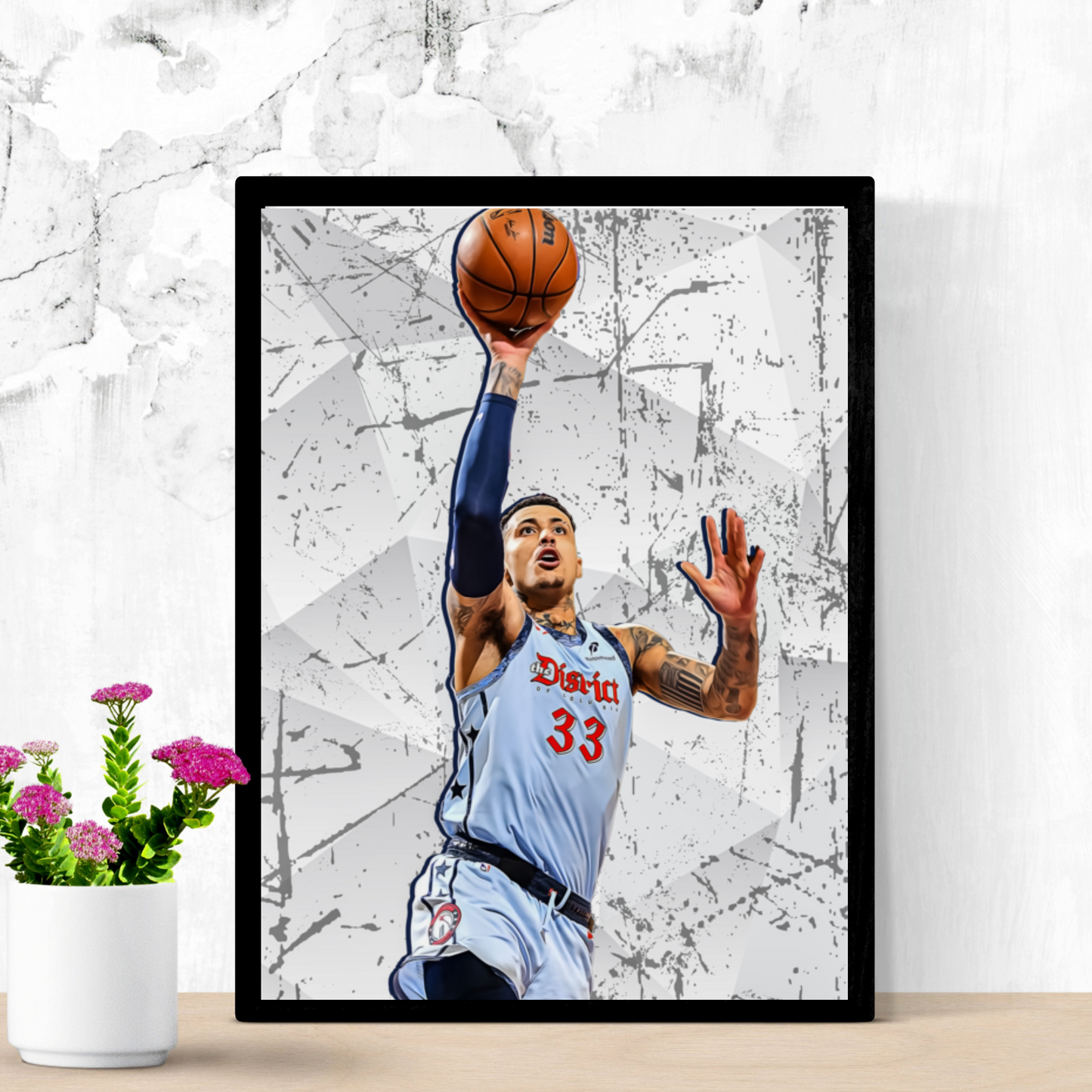 Kyle Kuzma Matte Paper Poster, Frames & Hanger