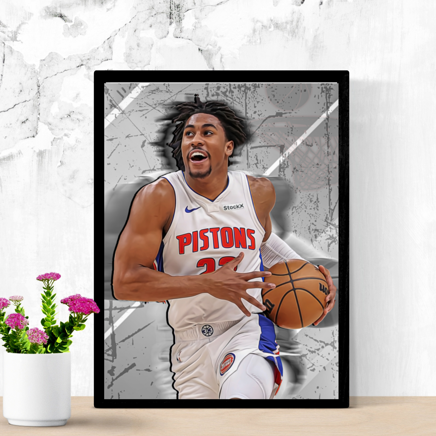 Jaden Ivey Premium Matte Paper Poster, Frames & Hanger
