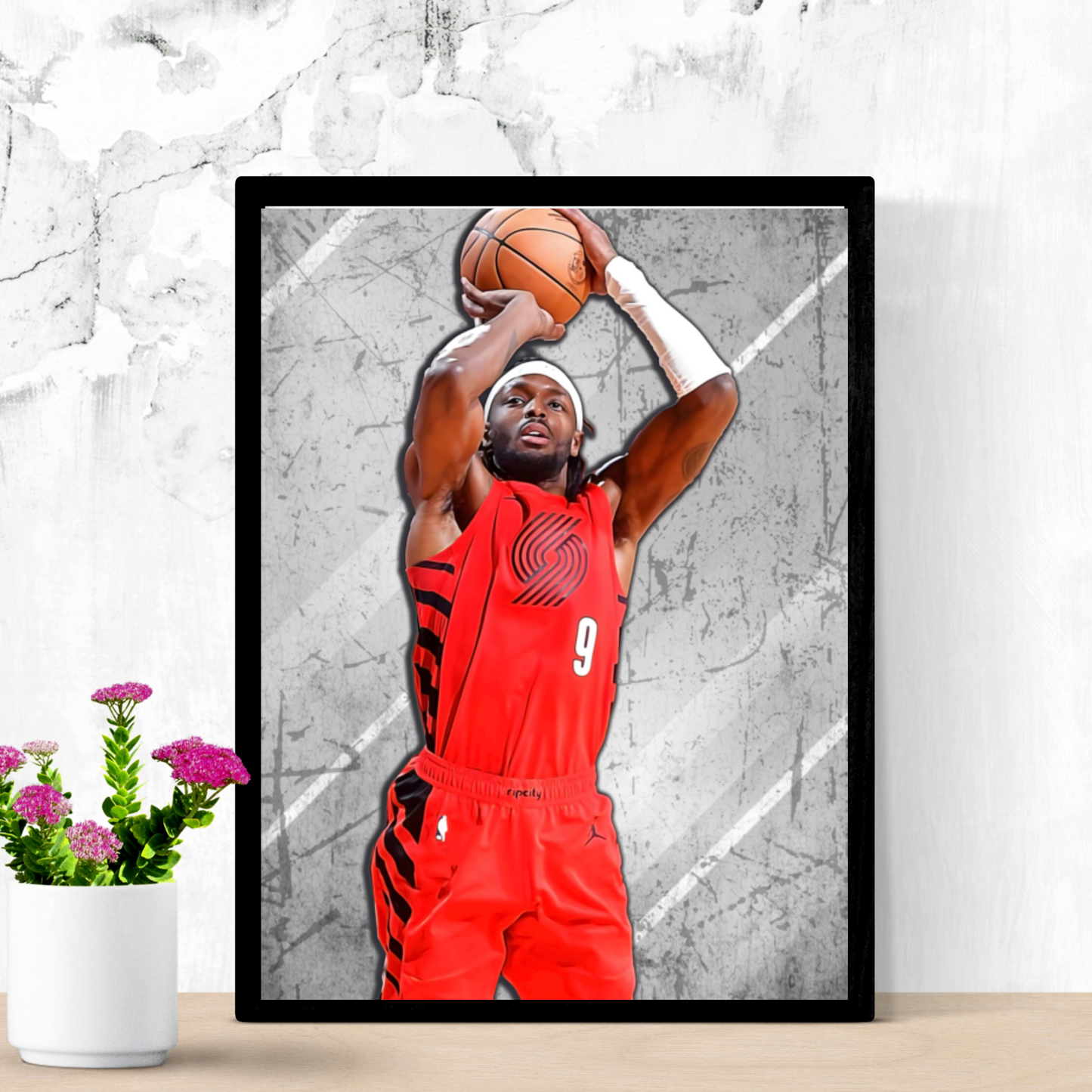Jerami Grant Matte Paper Poster, Frames & Hanger