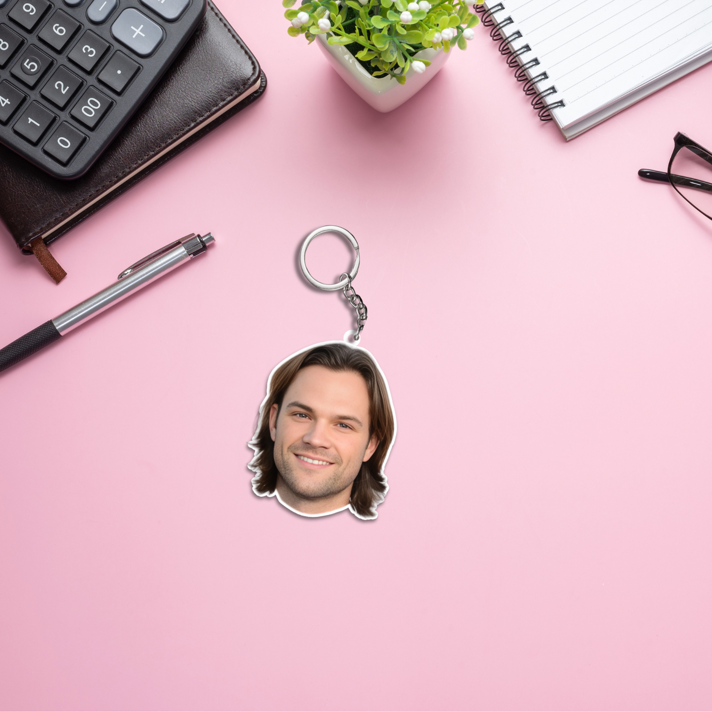 Jared Padalecki 2 Layer Acrylic Keychain | Best Fan Gift
