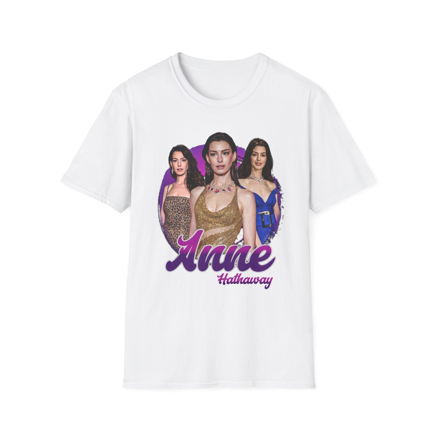 Anne Hathaway Unisex Fan Gift T-Shirt | Devil Wears Prada | Princess Diaries | Oscar Winner Character Art