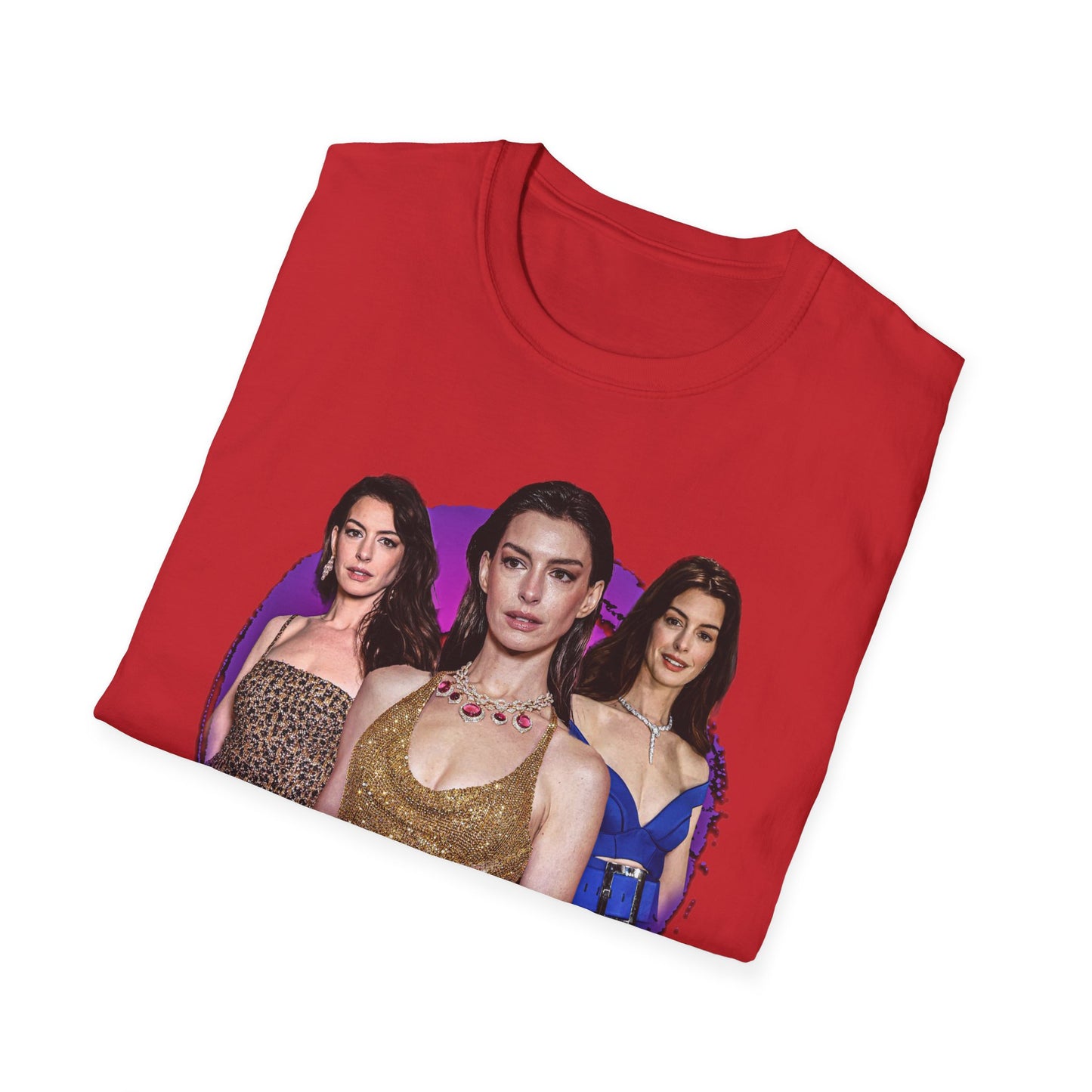 Anne Hathaway Unisex Fan Gift T-Shirt | Devil Wears Prada | Princess Diaries | Oscar Winner Character Art