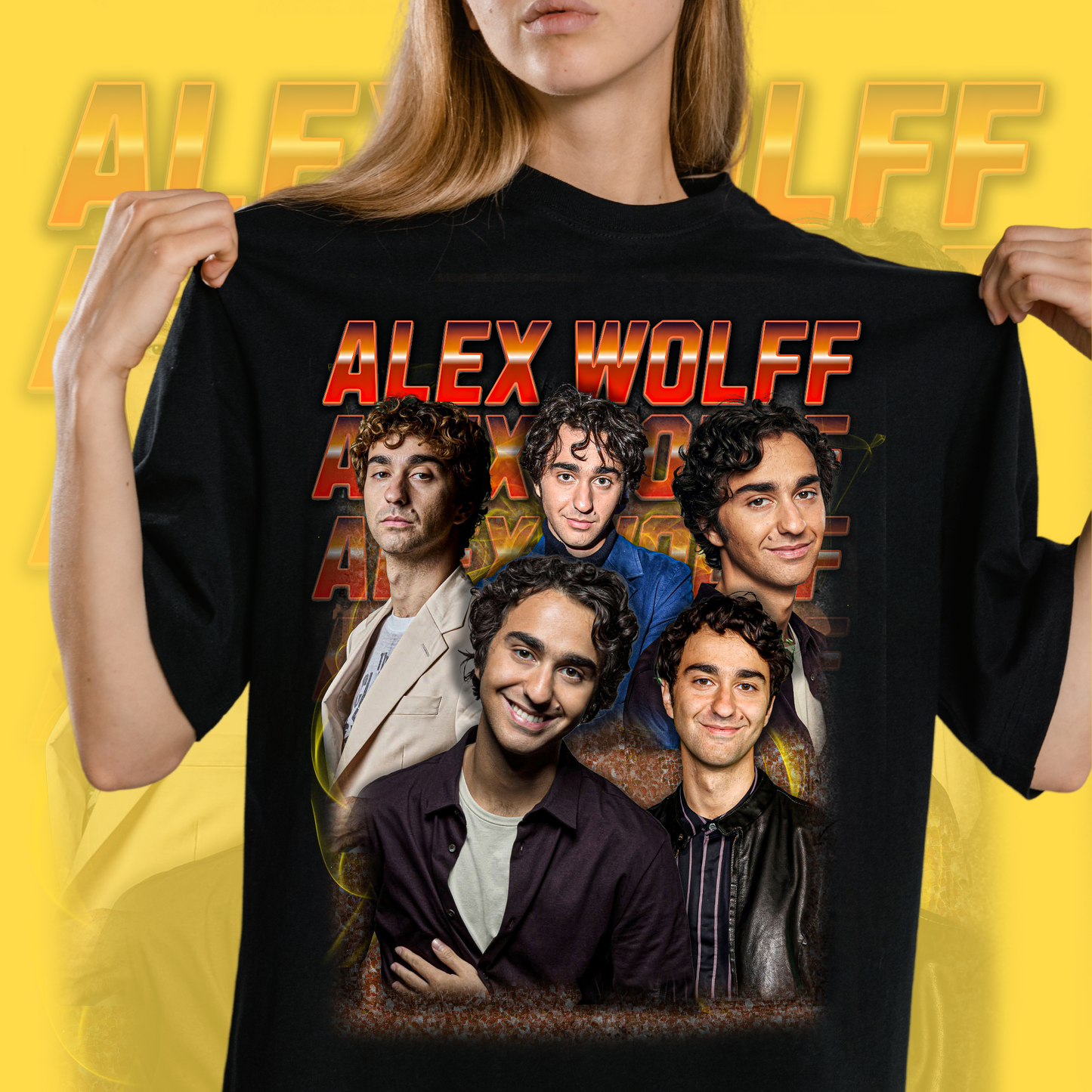 Alex Wolff Unisex T-Shirt - Fan T-Shirt Premium Collection