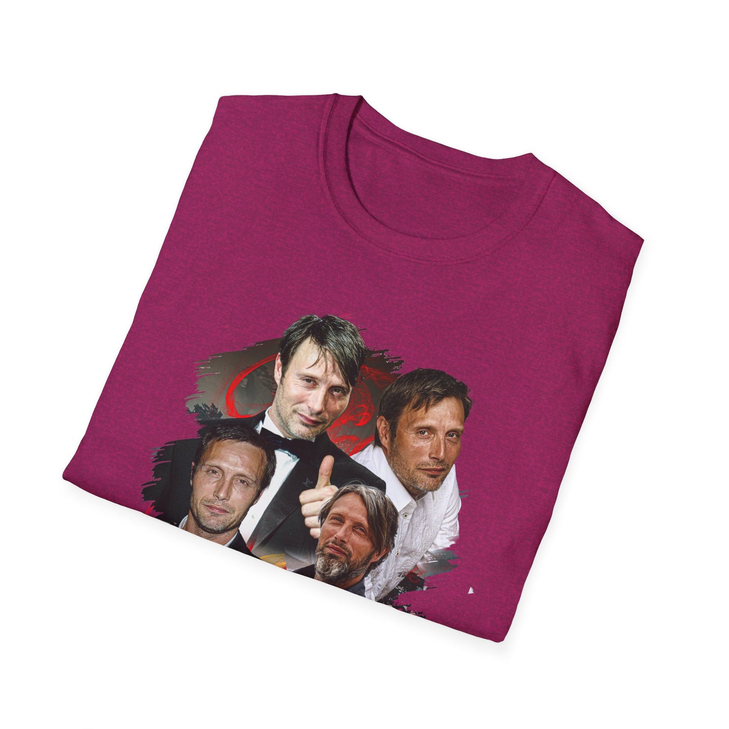 Mads Mikkelsen as Hannibal Lecter Unisex T-Shirt - Fan T-Shirt Premium Collection