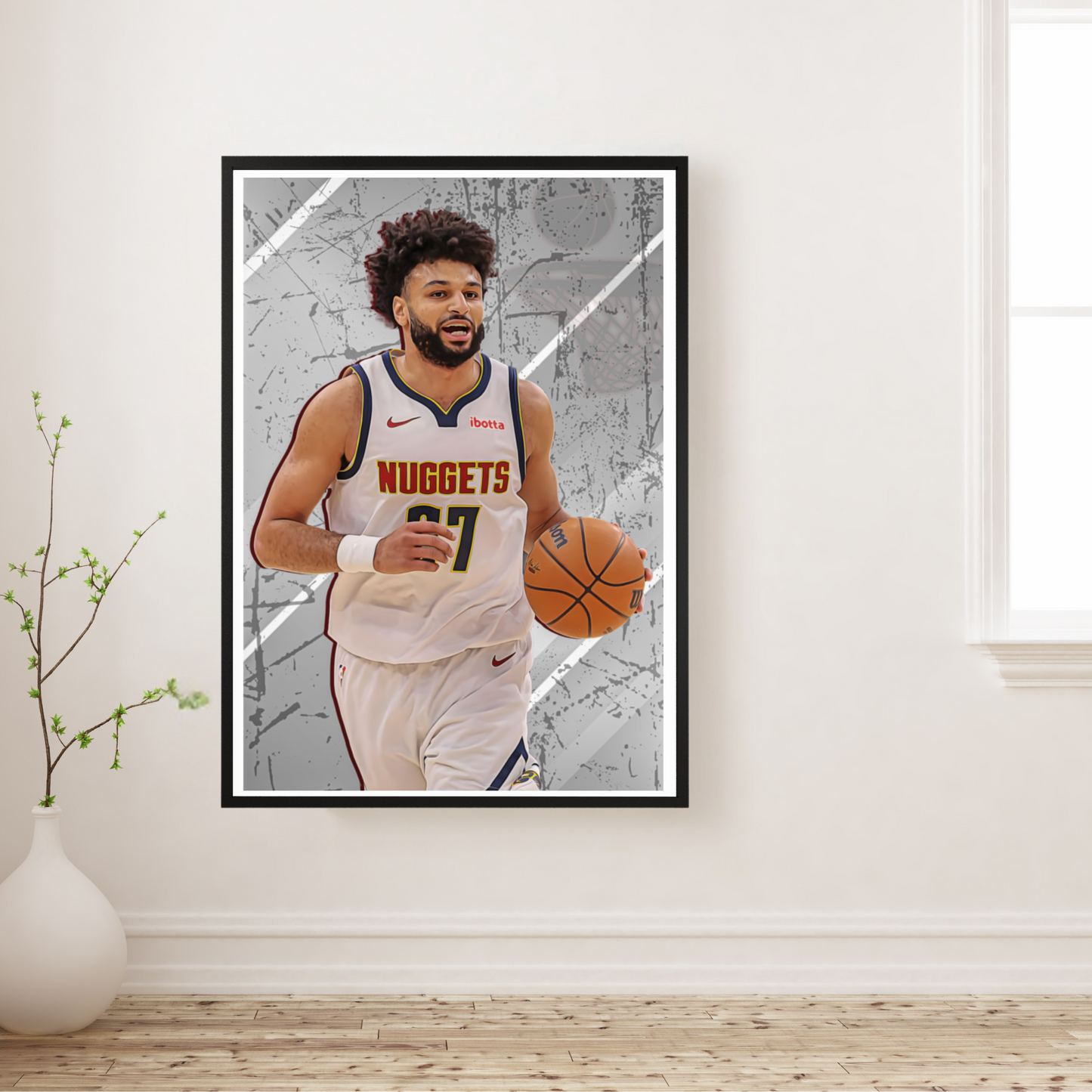 Jamal Murray Premium Matte Paper Poster, Frames & Hanger