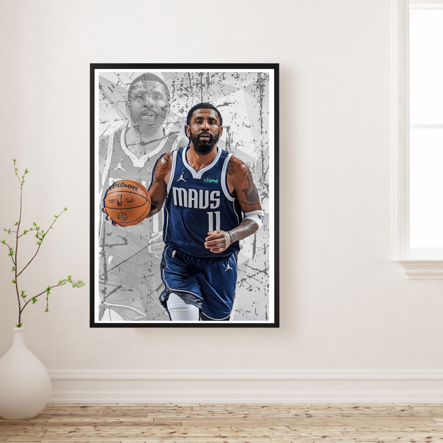 Kyrie Irving Matte Paper Poster, Frames & Hanger