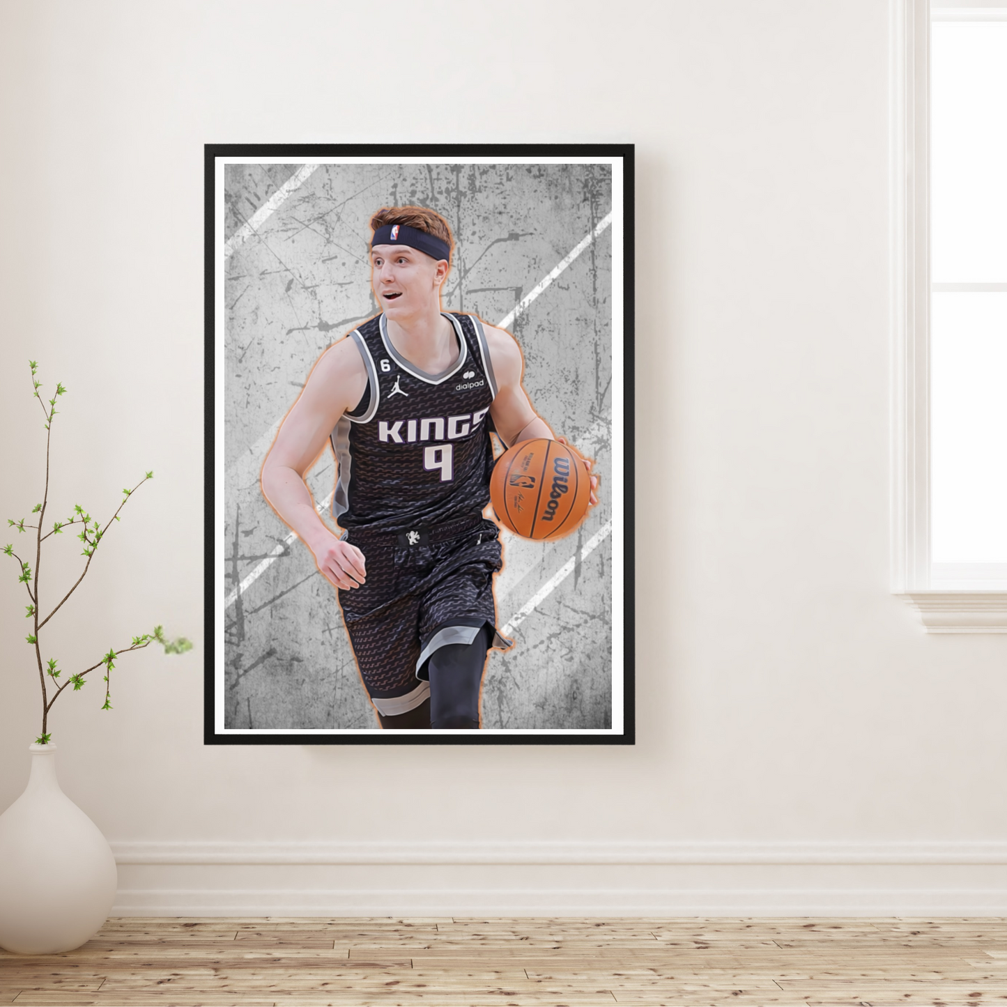 Kevin Huerter Matte Paper Poster, Frames & Hanger