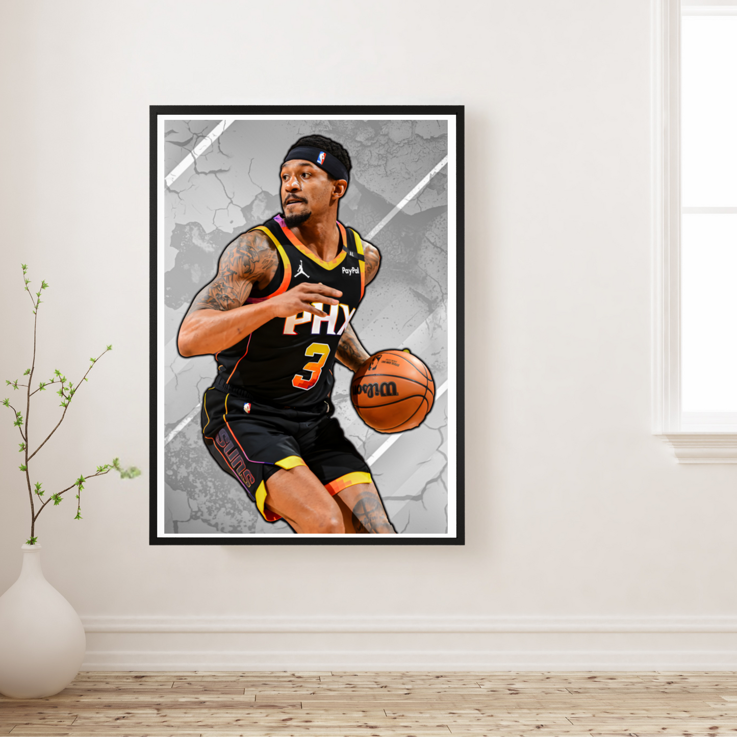 Bradley Beal Matte Paper Poster, Frames & Hanger