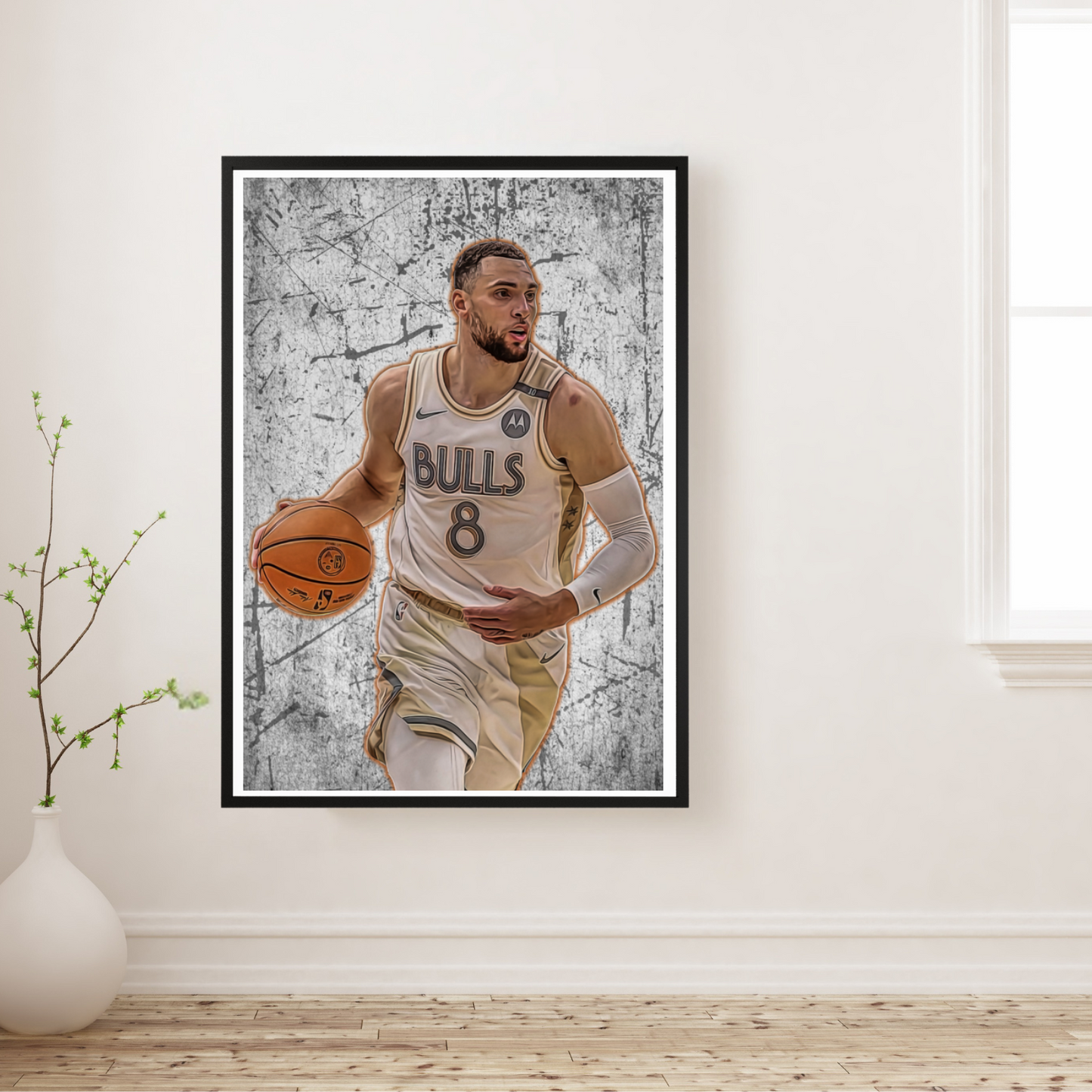 Anthony Davis Matte Paper Poster, Frames & Hanger, NBA Fan Gift