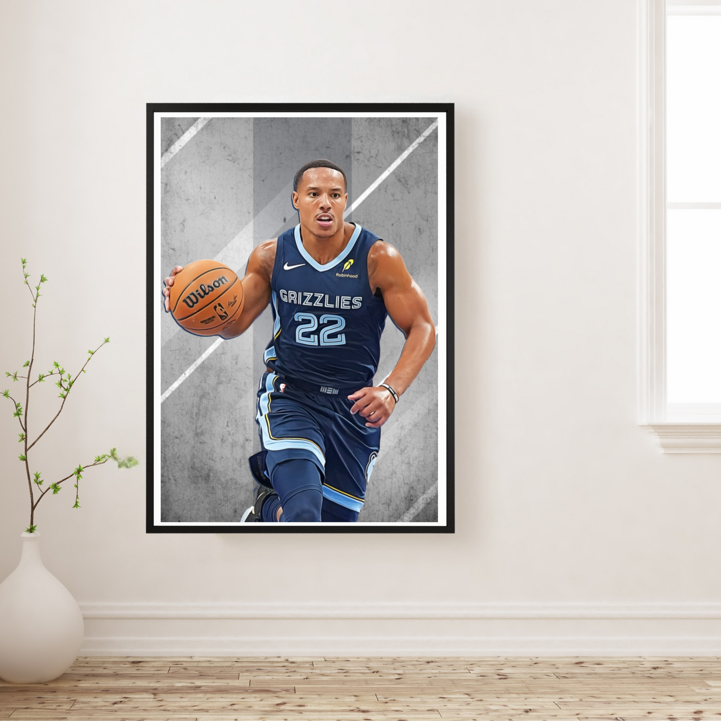 Desmond Bane Matte Paper Poster, Frames & Hanger, NBA Fan Gift