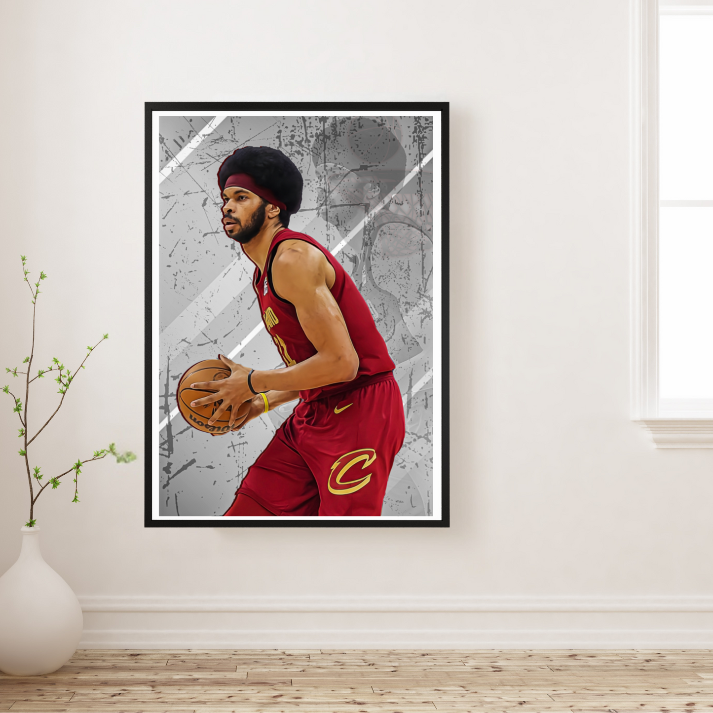 Jarrett Allen Premium Matte Paper Poster, Frames & Hanger