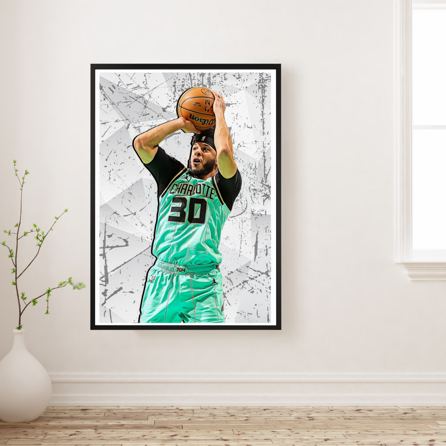 Seth Curry Matte Paper Poster, Frames & Hanger