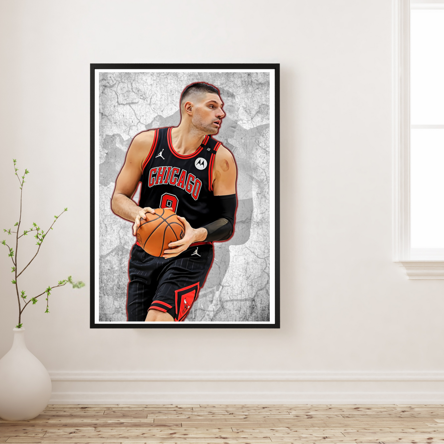 Nikola Vučević Matte Paper Poster, Frames & Hanger