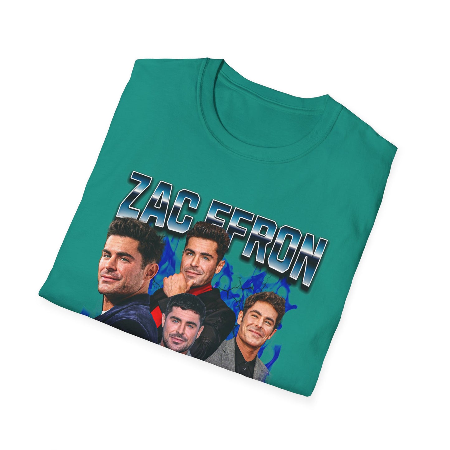 Zac Efron Unisex T-Shirt Fan Gift | Hollywood Star Character Art | Fan Gift