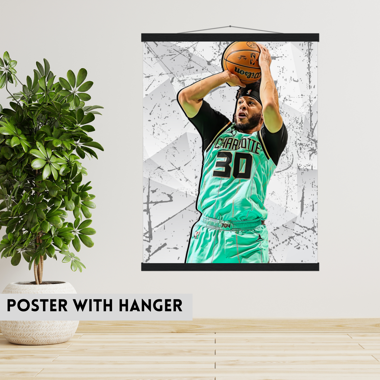 Seth Curry Matte Paper Poster, Frames & Hanger