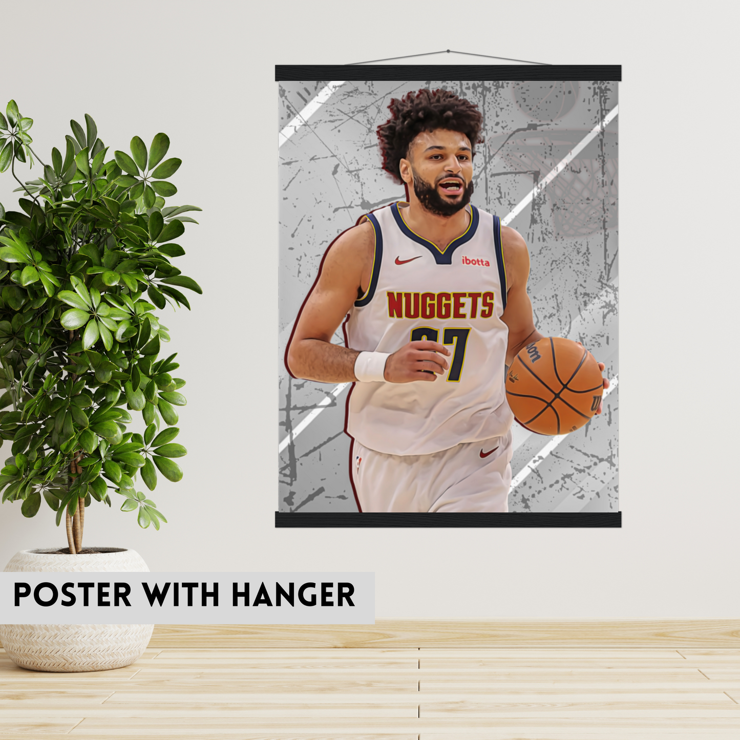 Jamal Murray Premium Matte Paper Poster, Frames & Hanger