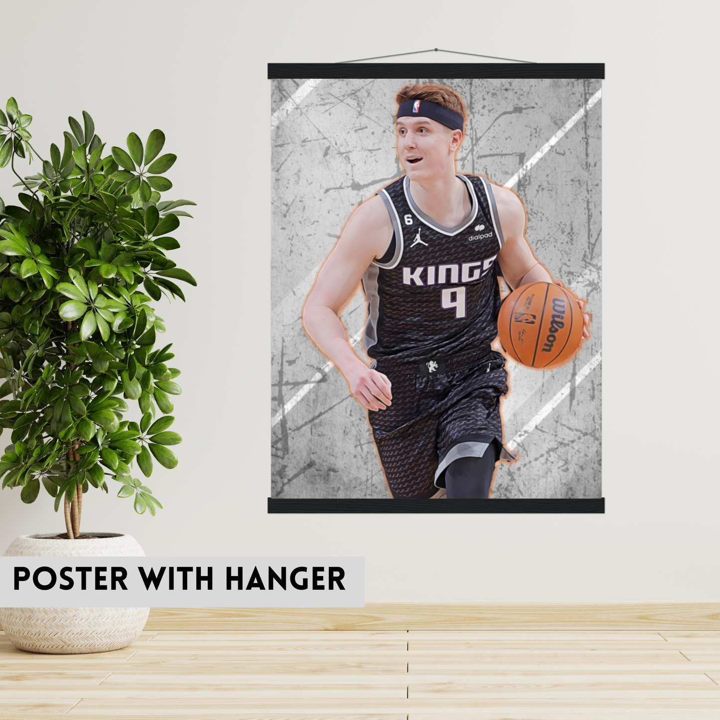 Kevin Huerter Matte Paper Poster, Frames & Hanger