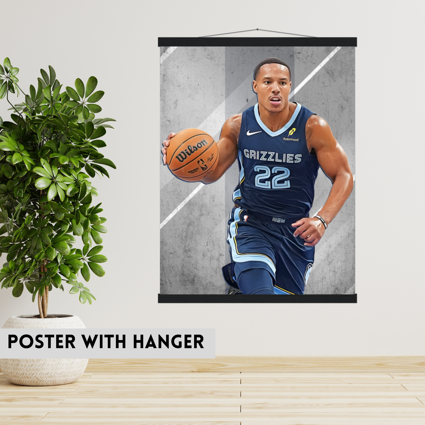 Desmond Bane Matte Paper Poster, Frames & Hanger, NBA Fan Gift