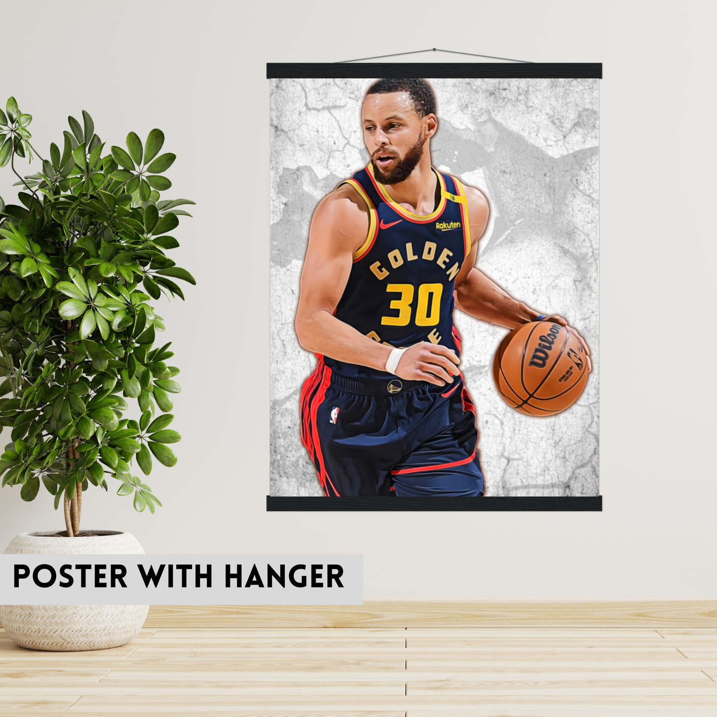 Stephen Curry Matte Paper Poster, Frames & Hanger